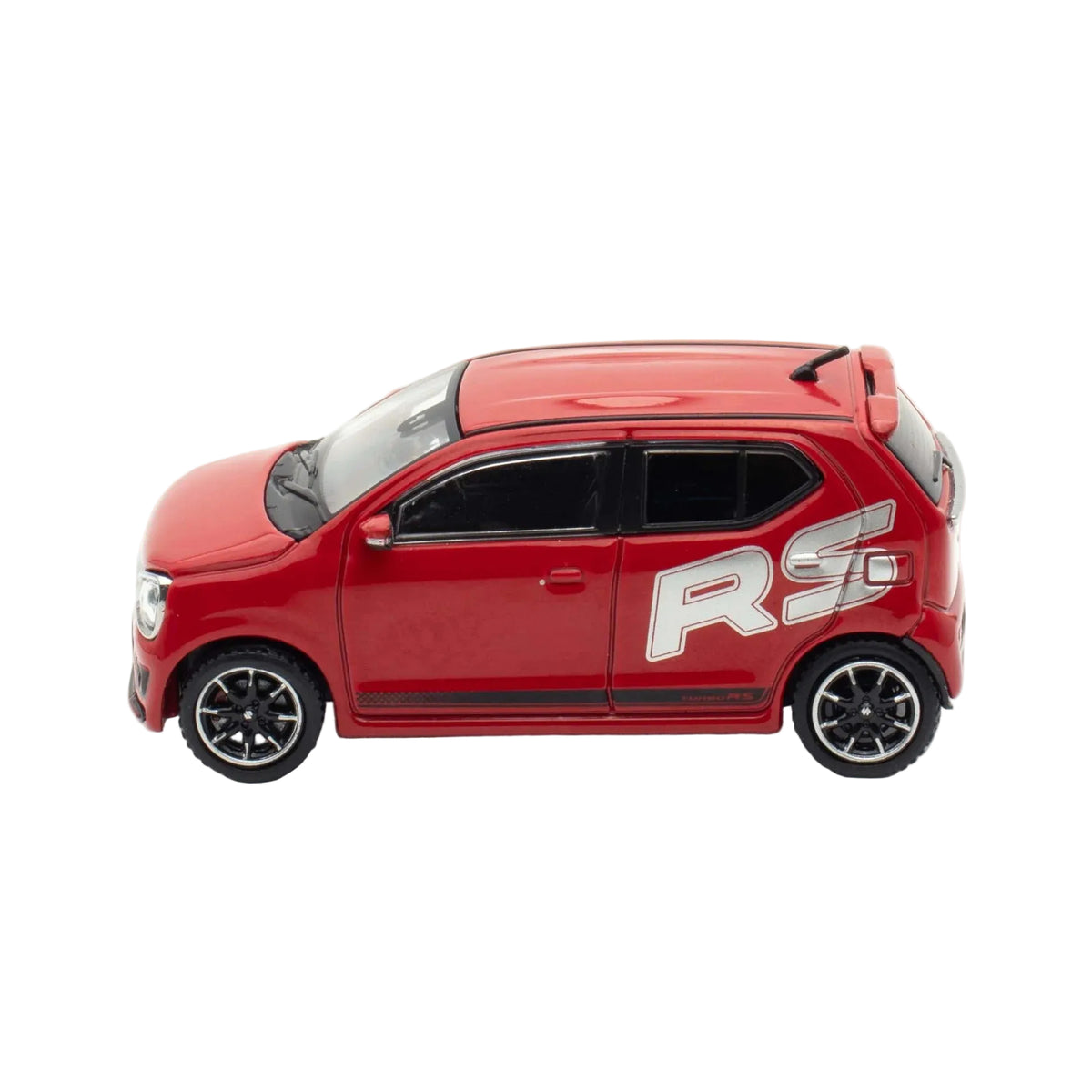 *PRE-ORDER* Suzuki Alto Turbo RS (HA36S) RS Decal Tune, 1:64 Scale (Pure Red)
