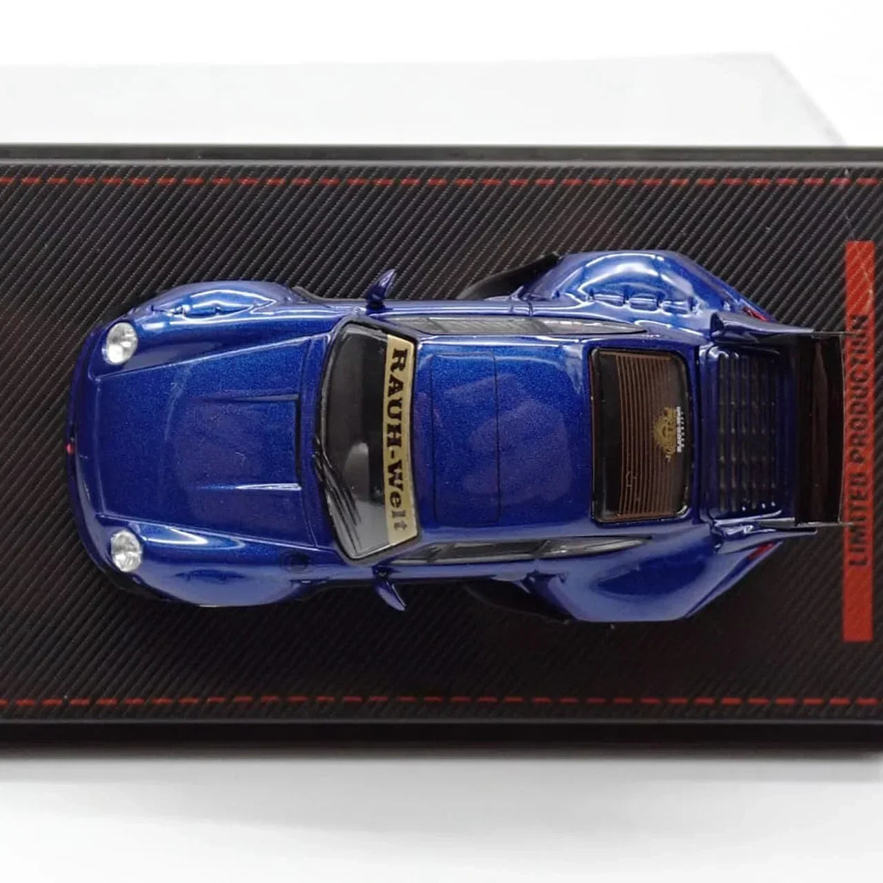Premium scale diecast model car – *TMCS 2026* RWB 993 Blue Metallic, 1:64 Scale Collectible