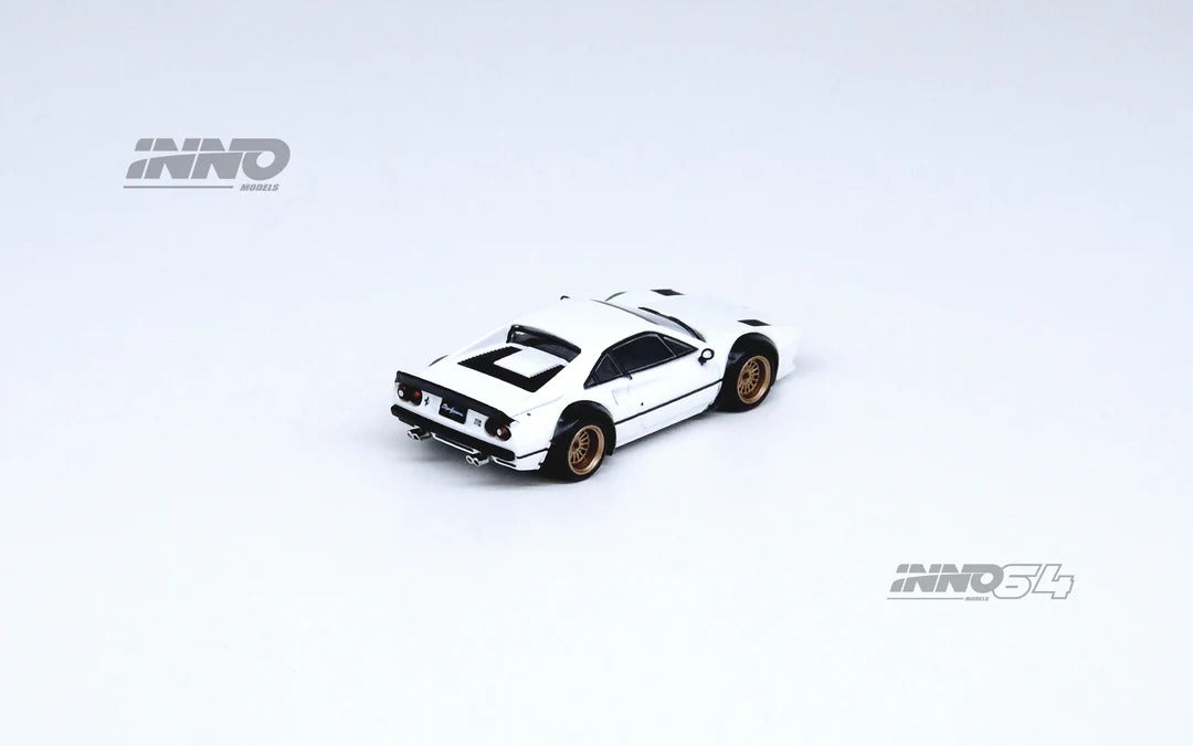 Premium scale diecast model car – *PRE-ORDER* LBWK 308 GTB, 1:64 Scale (White) Collectible