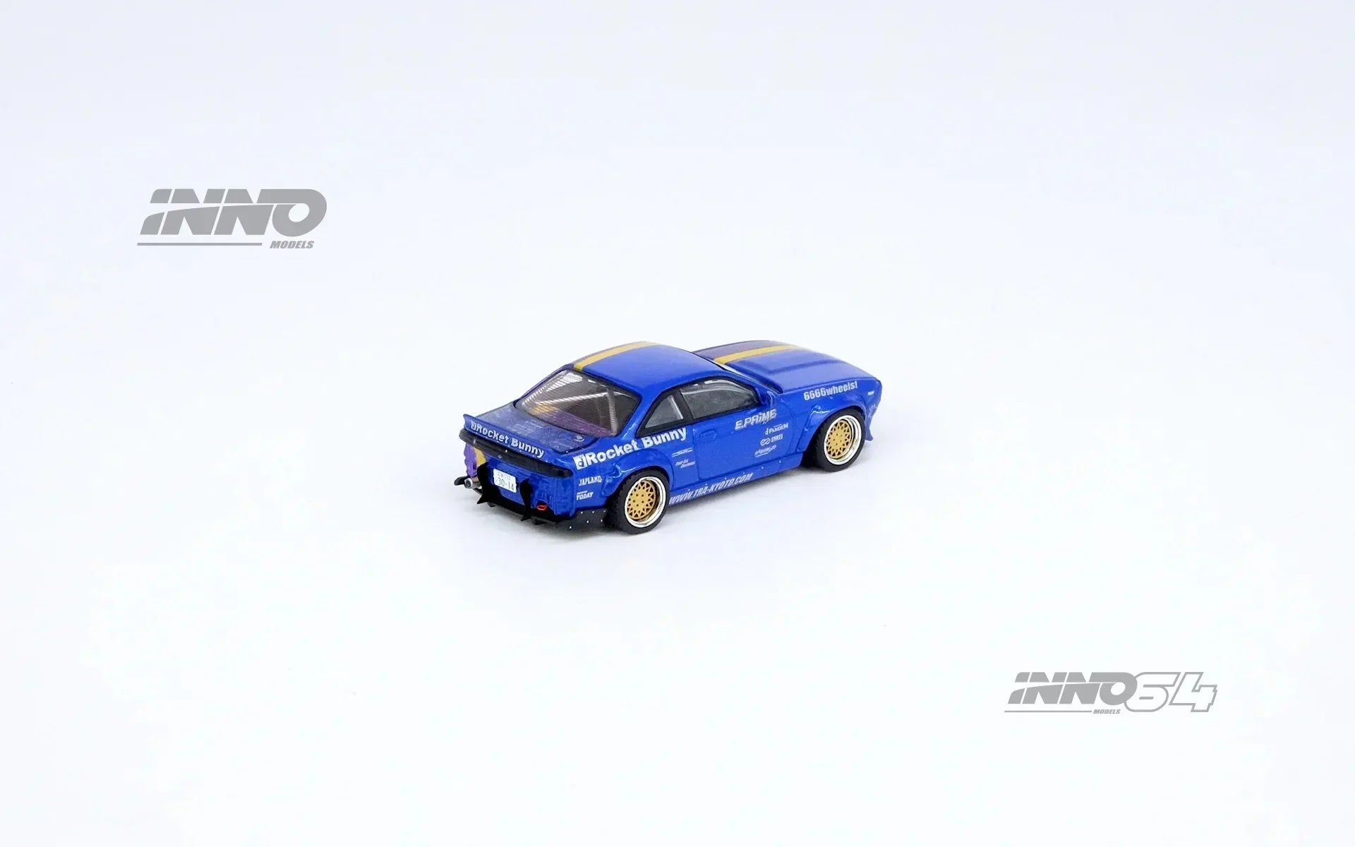 Premium scale diecast model car – *PRE-ORDER* Nissan Silvia S14 "Rocket Bunny Boss" Tomonori Idekawa,1:64 Scale Collectible
