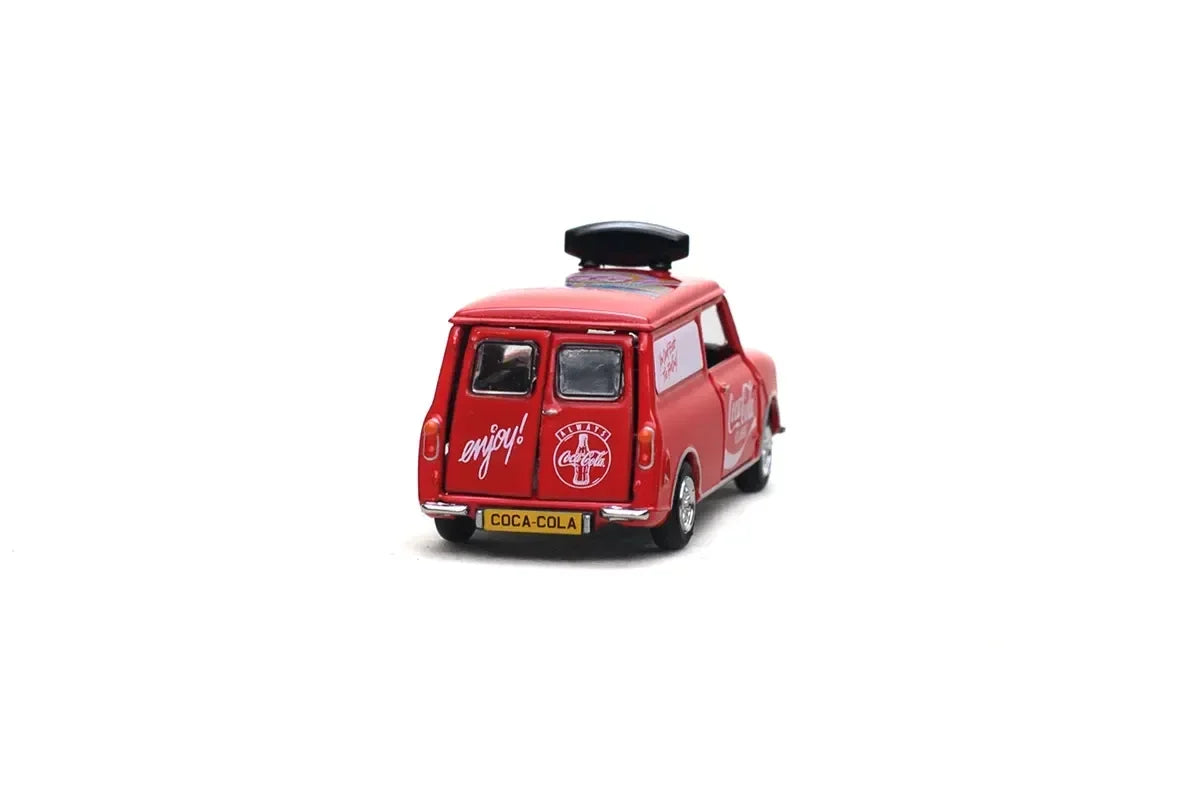Premium scale diecast model car – Austin Mini Countryman Coca-Cola, 1:50 Scale Collectible
