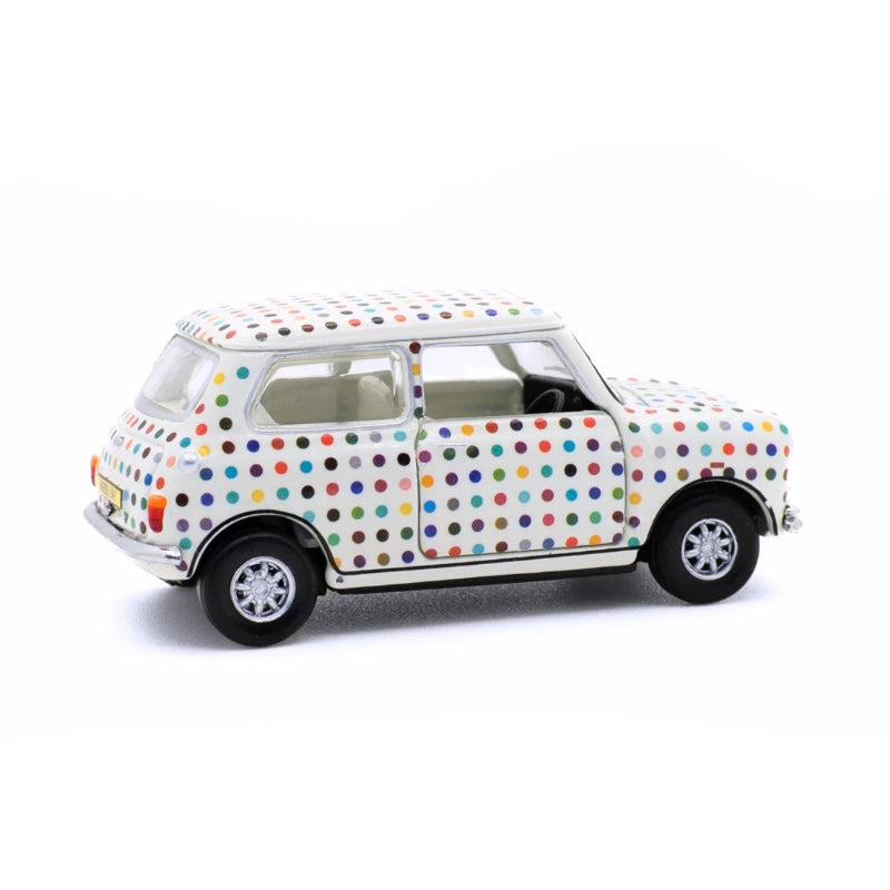 Premium scale diecast model car – Mini Cooper Mk 1 Colour Dot, 1:50 Scale Collectible