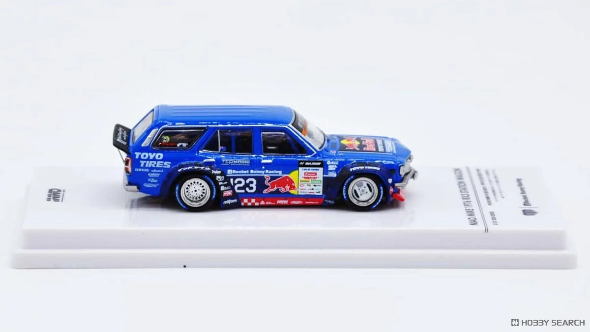 Premium scale diecast model car – Mad Mike 1976 Mazda Rx3 Station Wagon Tokyo Auto Salon 2024, 1:64 Scale Collectible