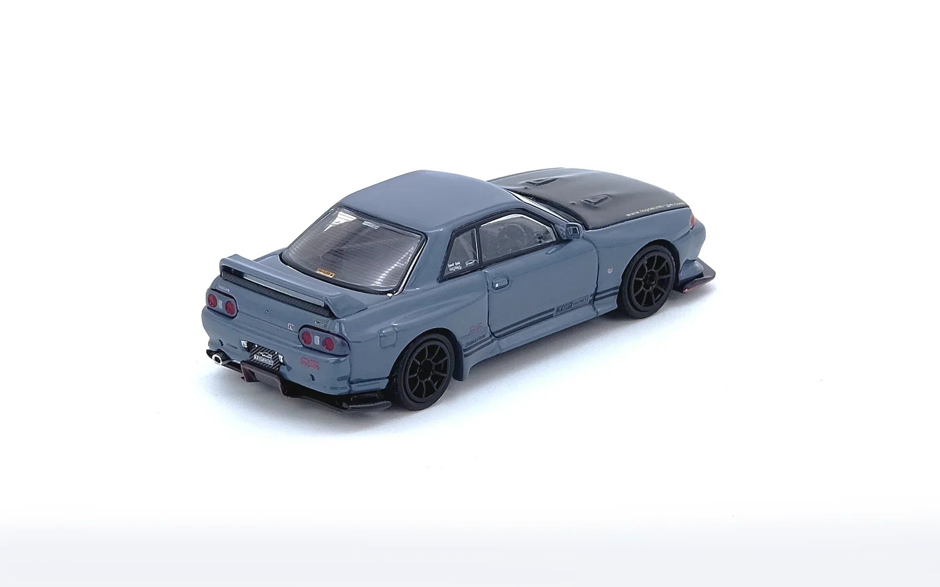 Premium scale diecast model car – Top Secret R32 GT-R, 1:64 Scale (Grey) Collectible