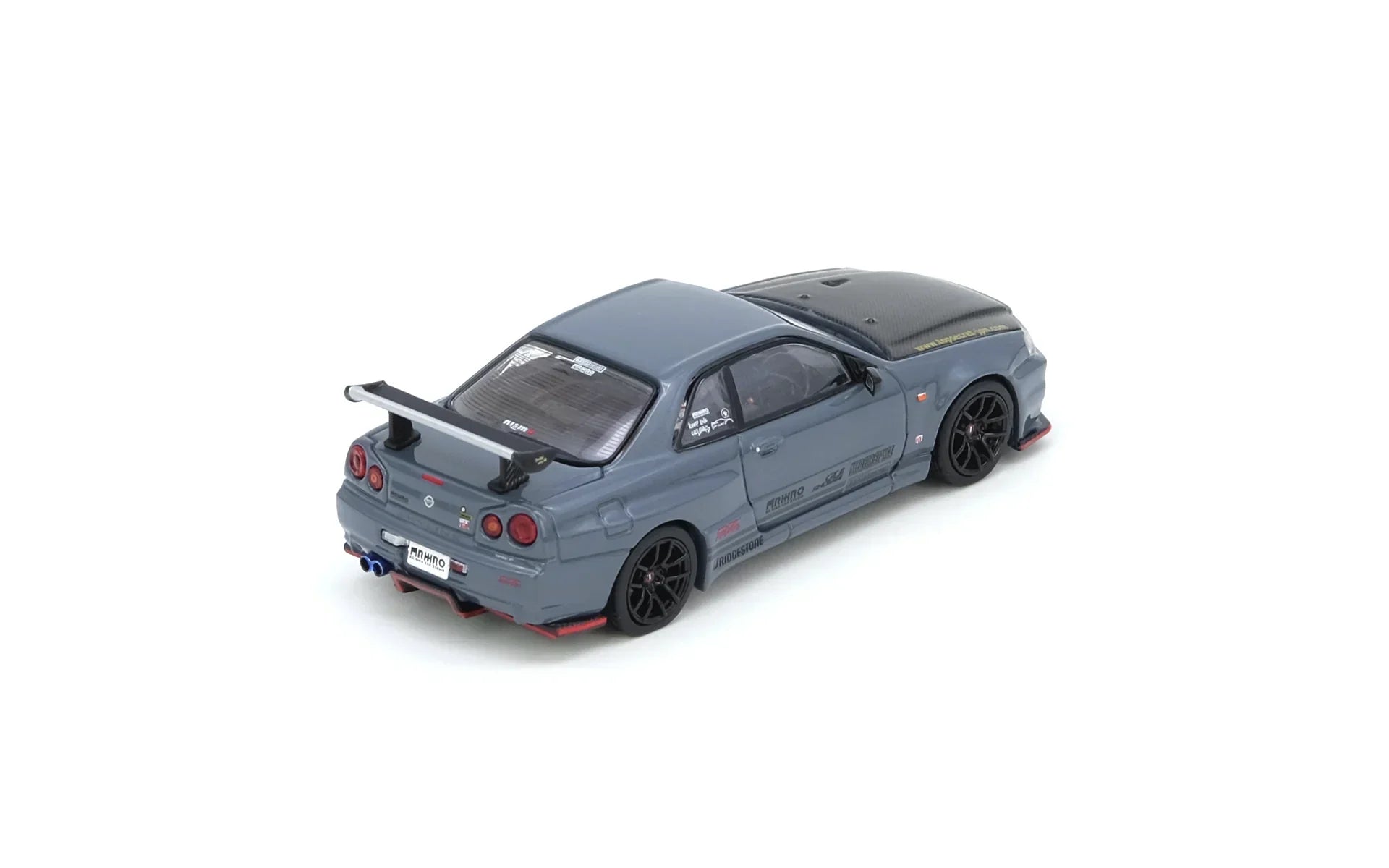 Premium scale diecast model car – Nissan Skyline GT-R R34 Top Secret GTSHOW 2025 Event Edition,1:64 Scale Collectible
