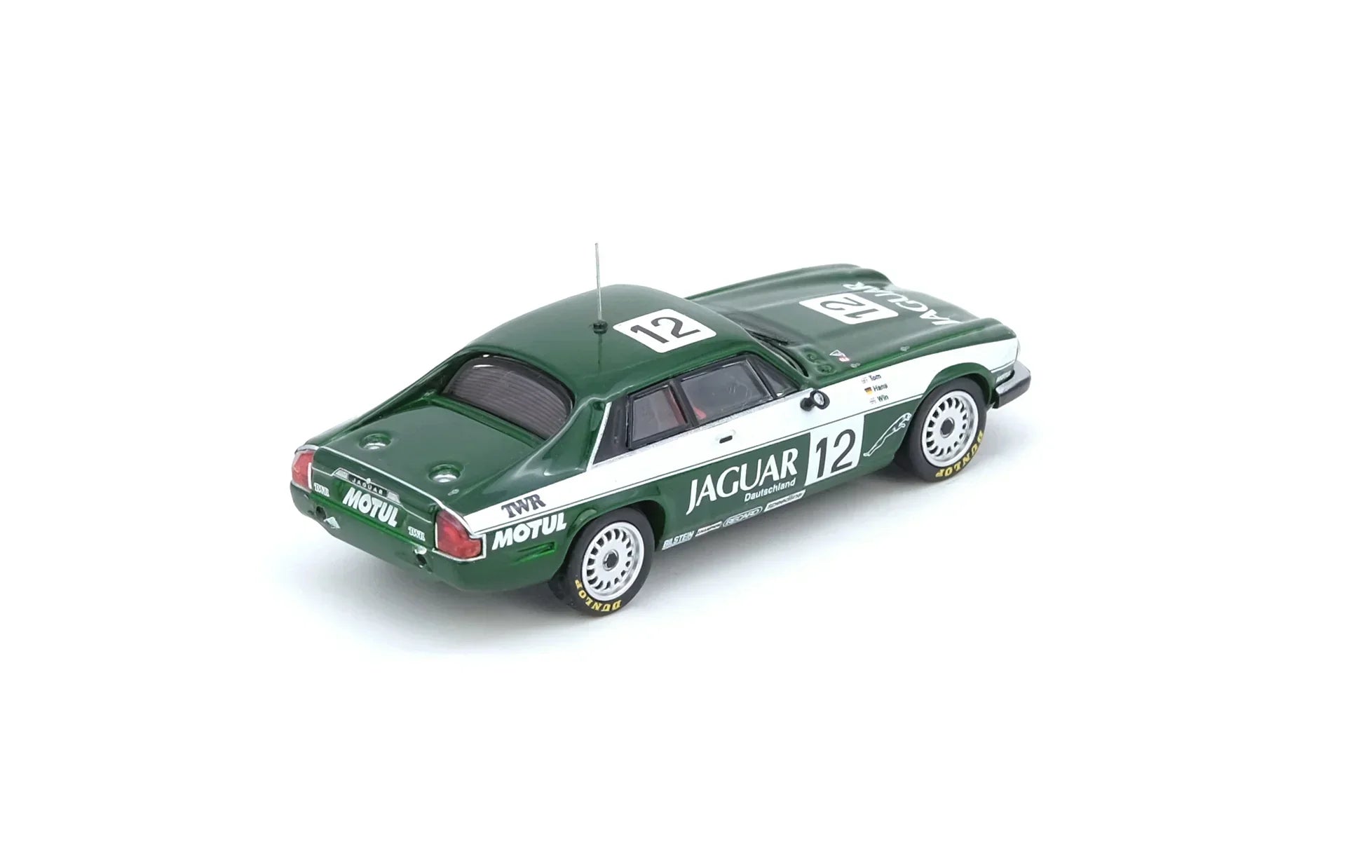 Premium scale diecast model car – Jaguar XJ-S #12 TWR Racing ETCC Spa-Francorchamps 1984 Winner, 1:64 Scale Collectible