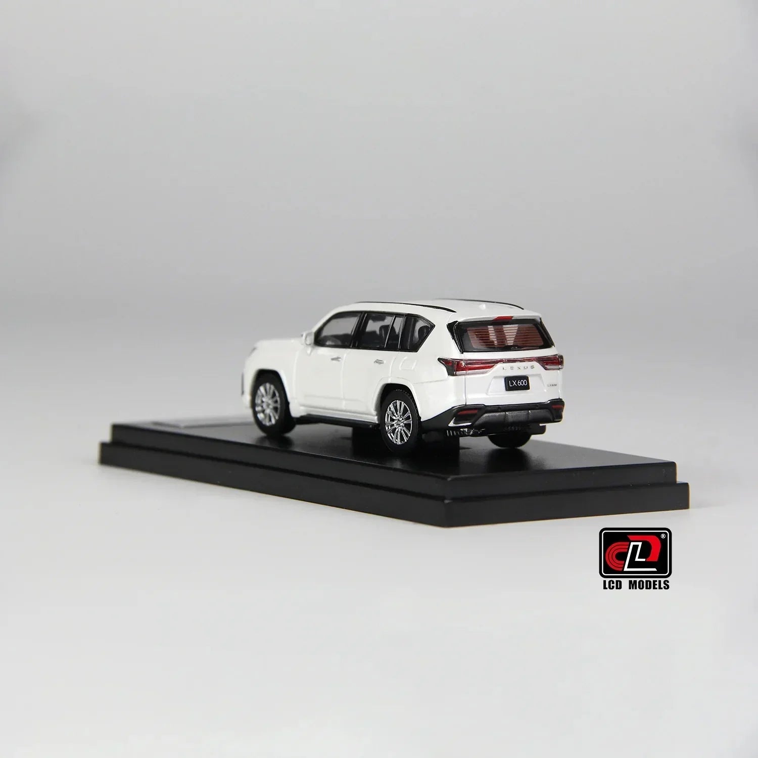 Premium scale diecast model car – Lexus LX600, 1:64 Scale (White) Collectible