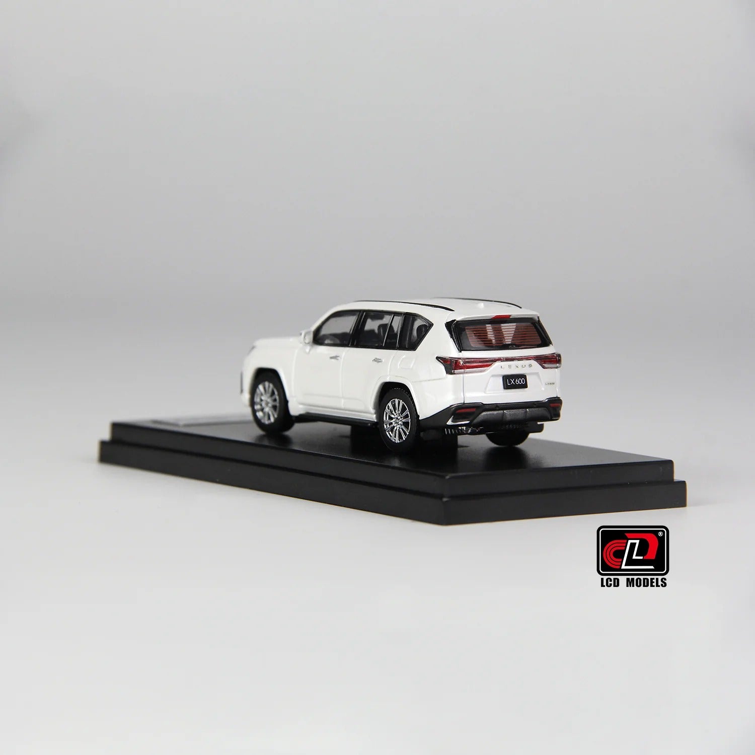 Premium scale diecast model car – Lexus LX600, 1:64 Scale (White) Collectible