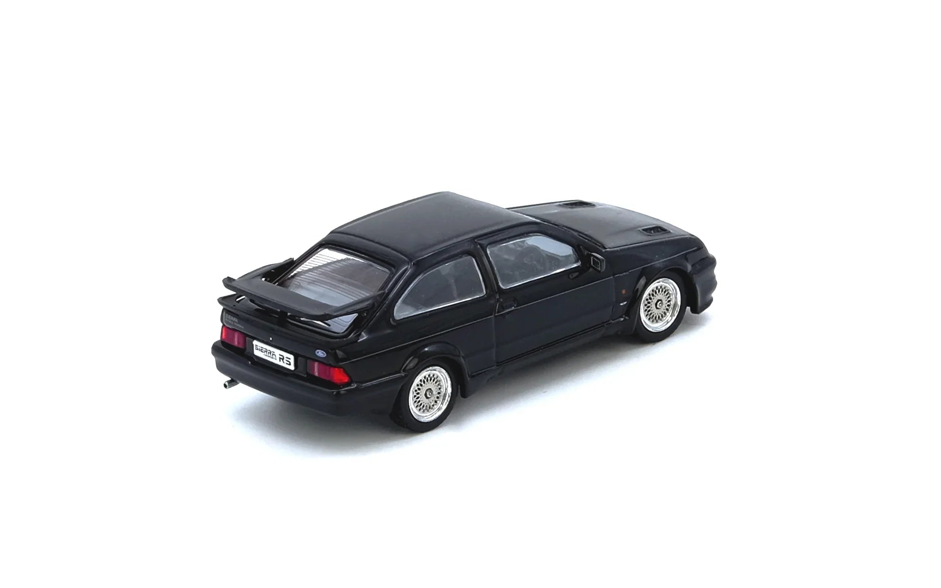 Premium scale diecast model car – Ford Sierra RS500 Cosworth, 1:64 Scale (Black) Collectible