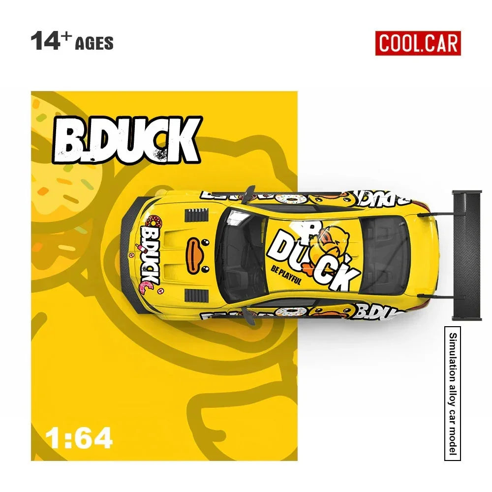 *PRE-ORDER* BMW M4, 1:64 Scale (Yellow)