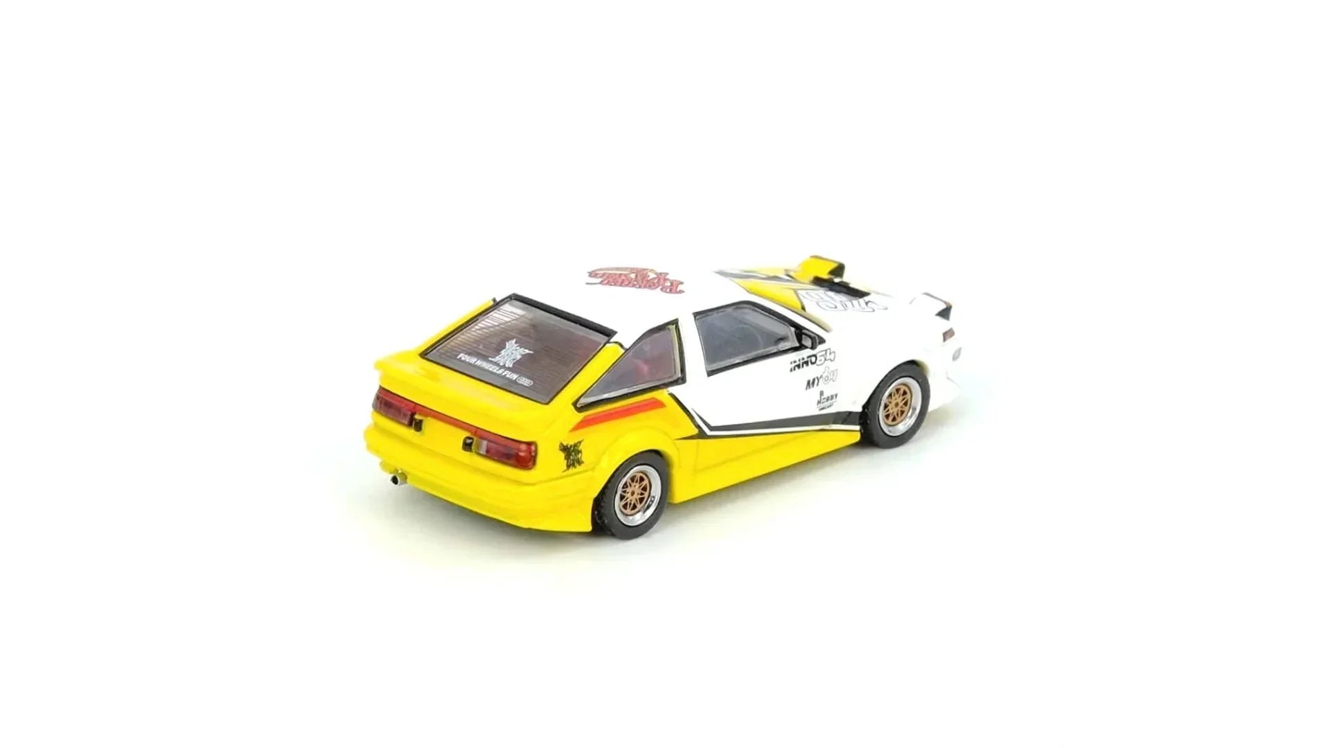 Premium scale diecast model car – Toyota Sprinter Trueno AE86 Brunei Diecast Kustom Show 2024, 1:64 Scale Collectible