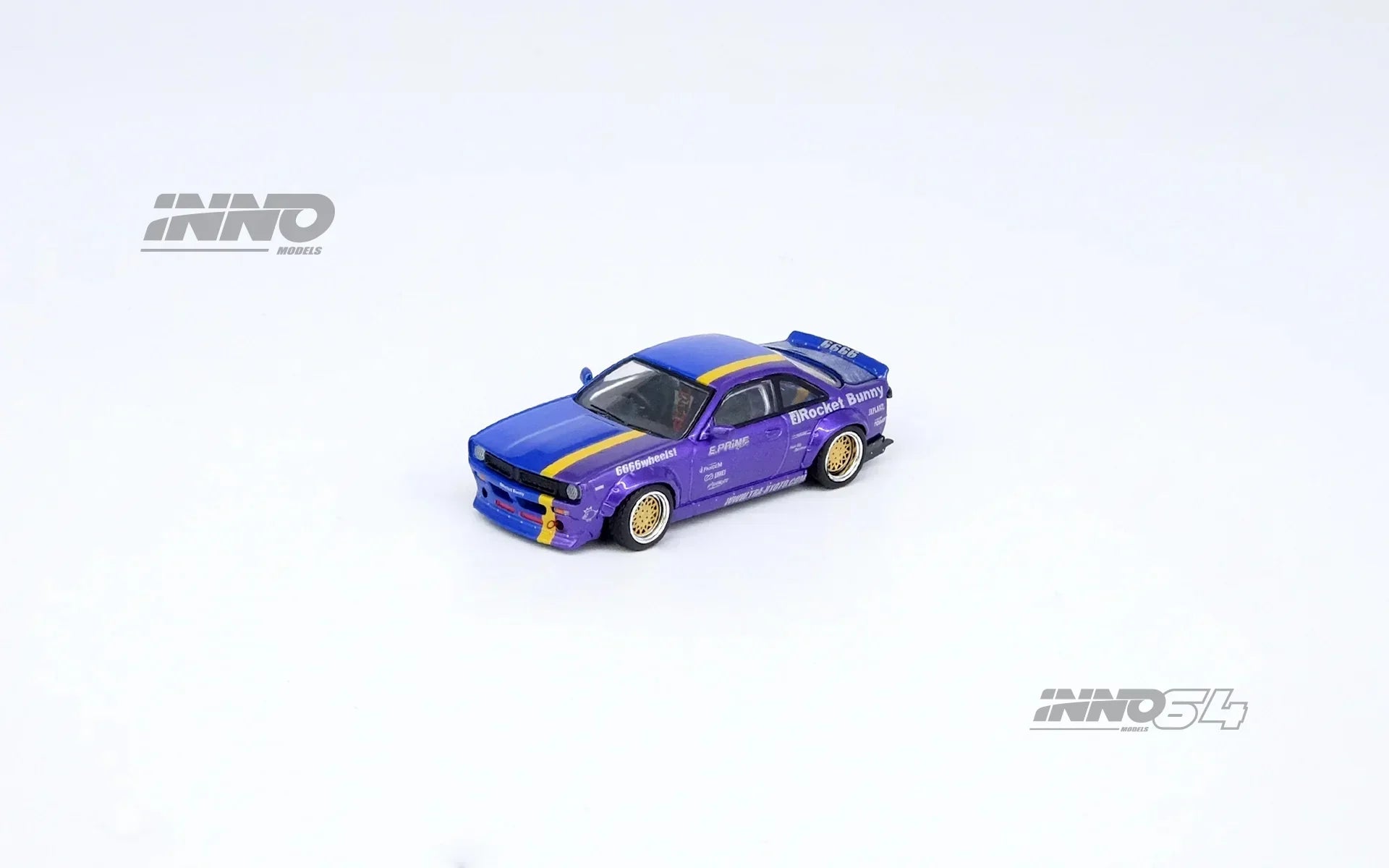 Premium scale diecast model car – *PRE-ORDER* Nissan Silvia S14 "Rocket Bunny Boss" Tomonori Idekawa,1:64 Scale Collectible