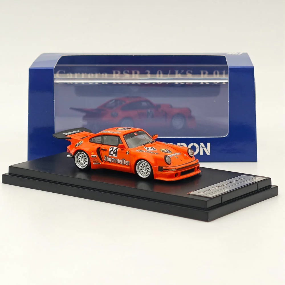 Porsche Carrera RSR 3.0 Jägermeister #24, 1:64 Scale (Orange)