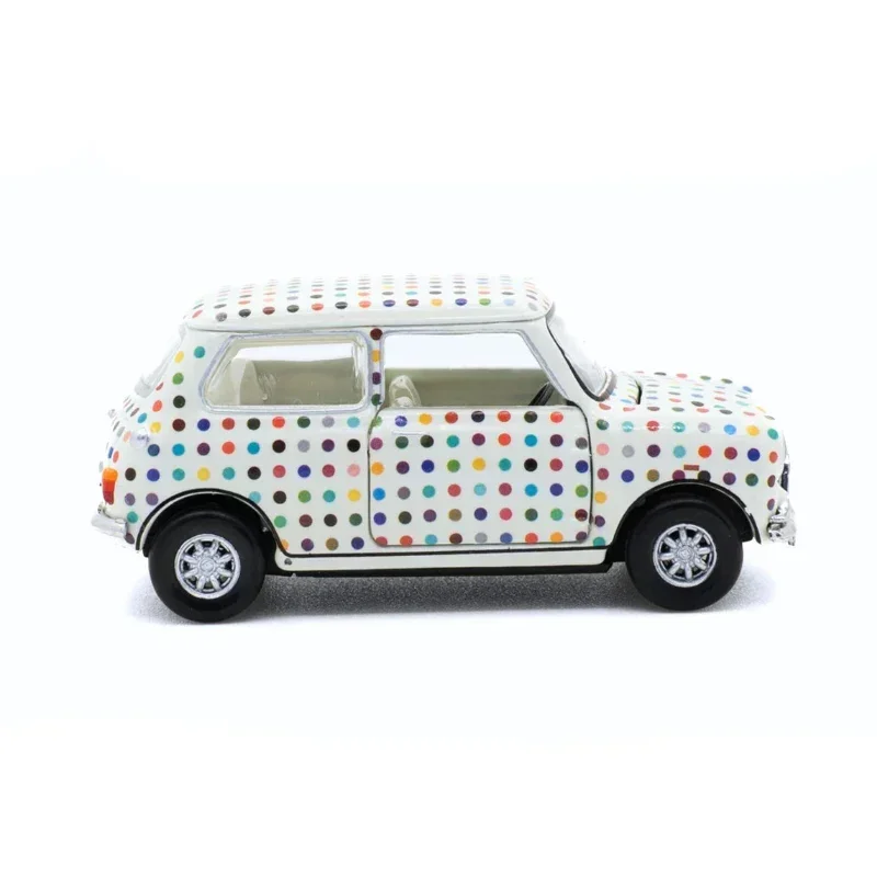 Premium scale diecast model car – Mini Cooper Mk 1 Colour Dot, 1:50 Scale Collectible