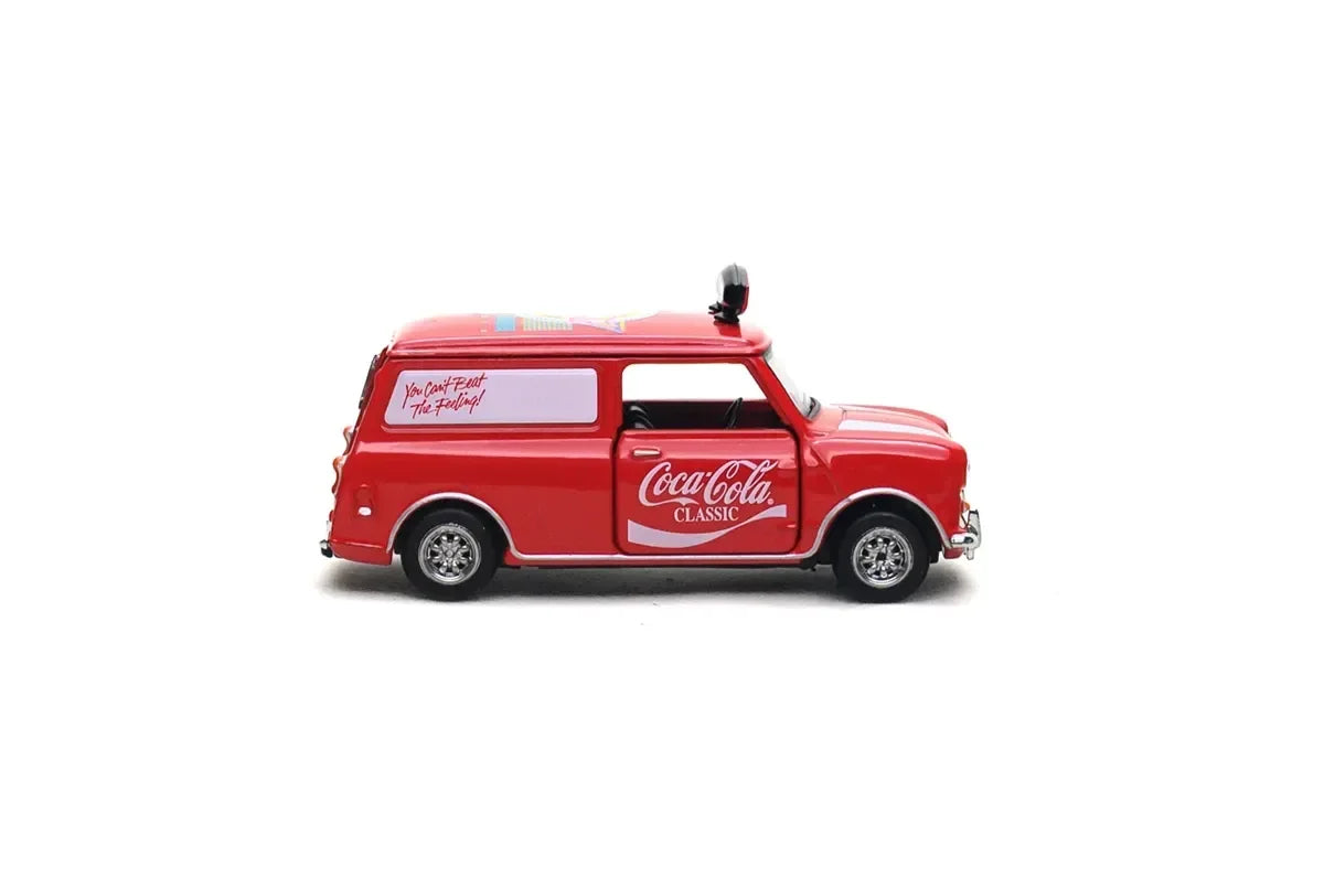 Premium scale diecast model car – Austin Mini Countryman Coca-Cola, 1:50 Scale Collectible