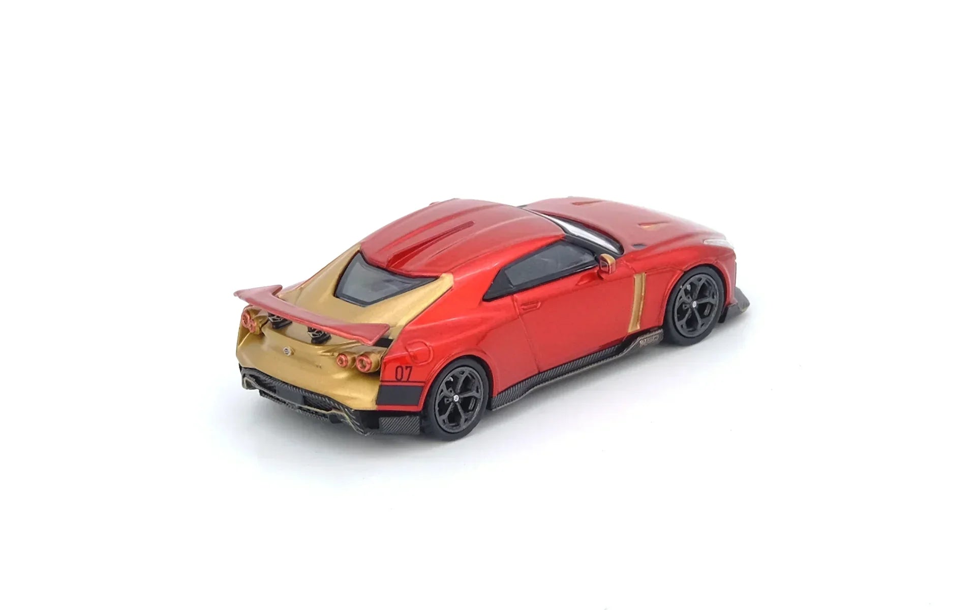 Premium scale diecast model car – R50 GT-R50, 1:64 Scale (Red) Collectible
