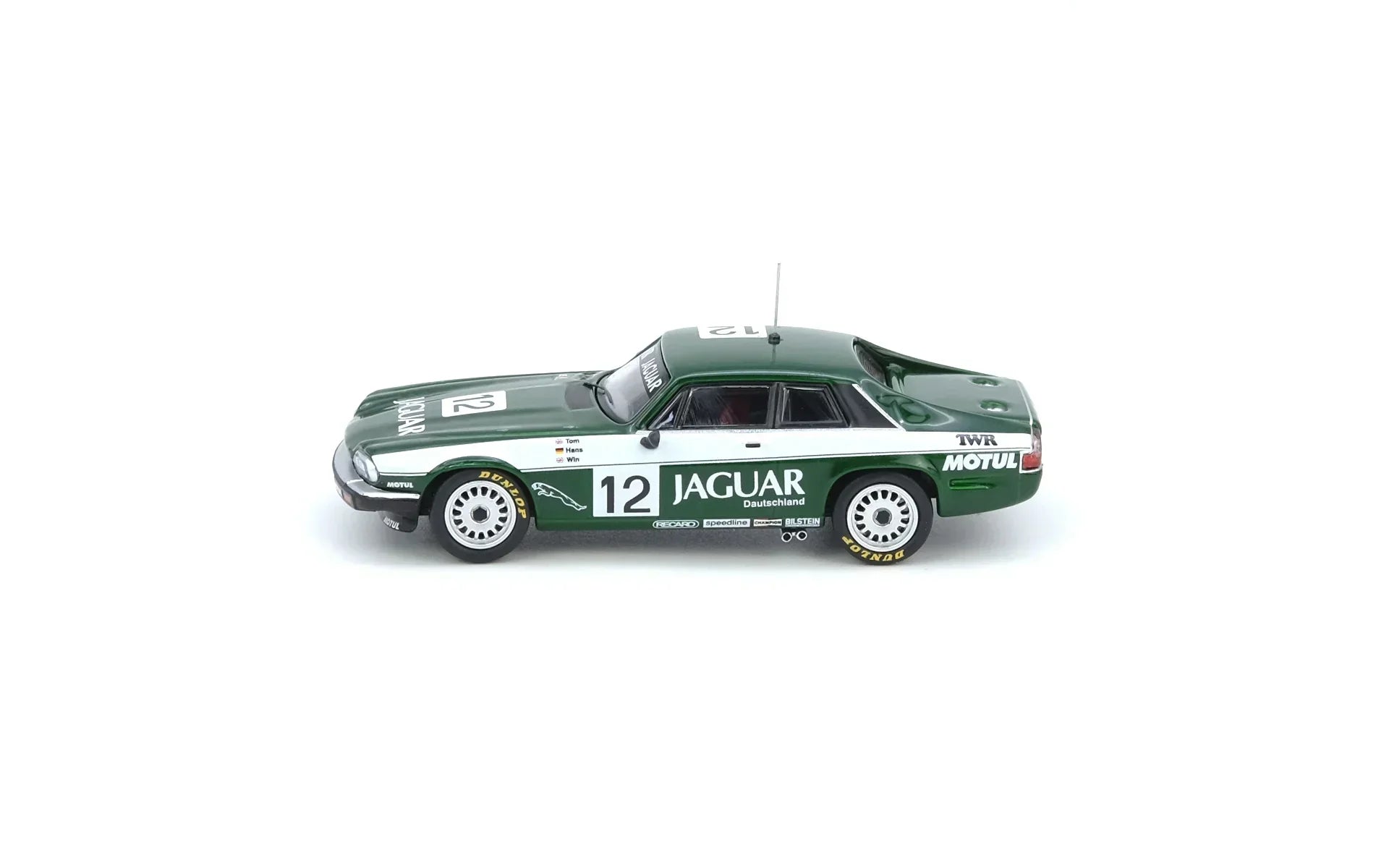 Premium scale diecast model car – Jaguar XJ-S #12 TWR Racing ETCC Spa-Francorchamps 1984 Winner, 1:64 Scale Collectible