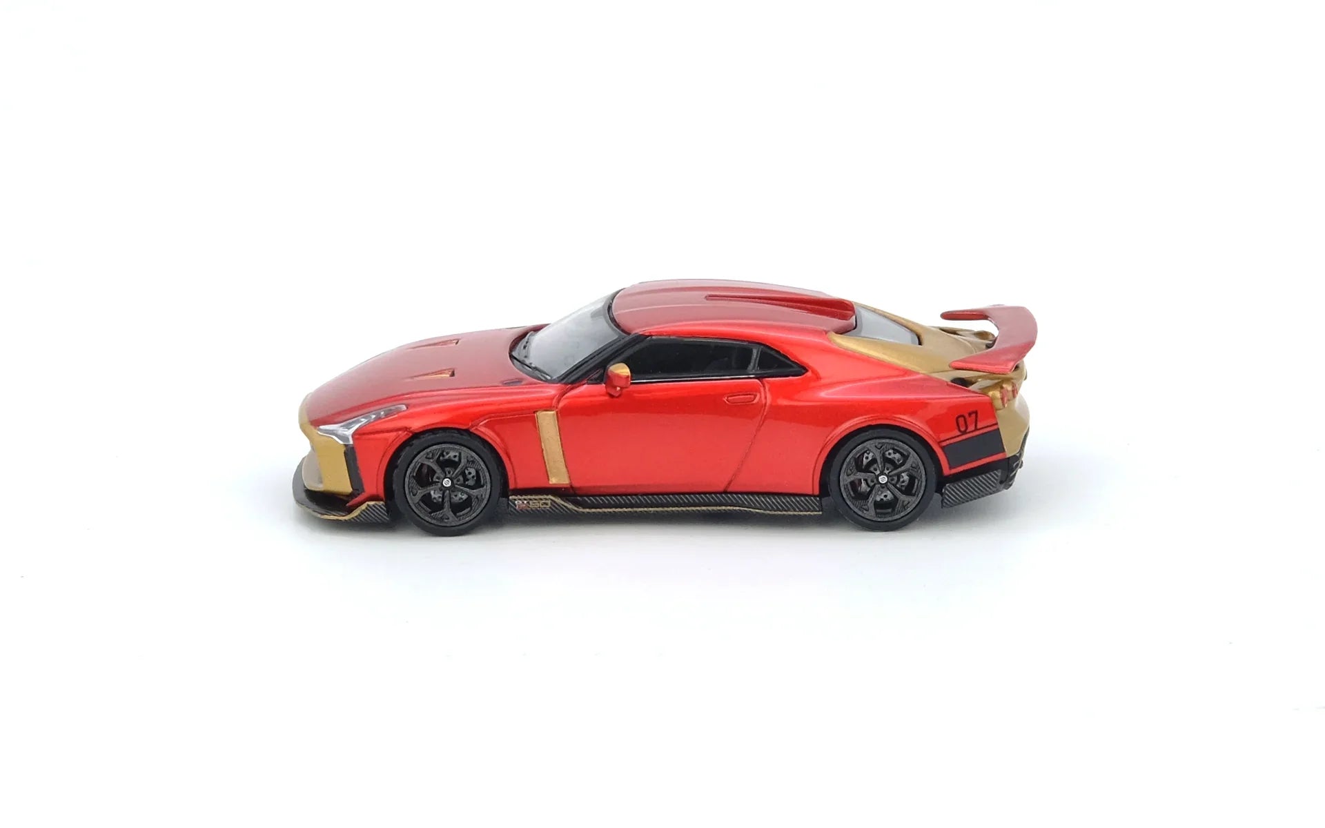 Premium scale diecast model car – R50 GT-R50, 1:64 Scale (Red) Collectible