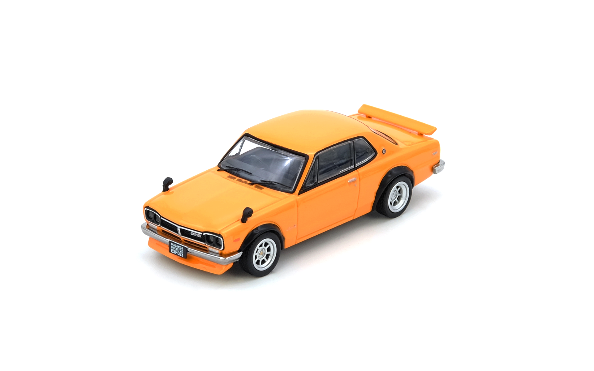 Nissan Skyline 2000 GT-R (KPGC10) Malaysia Diecast Expo 2023 Event Edtion 2023, 1:64 Scale (Orange)