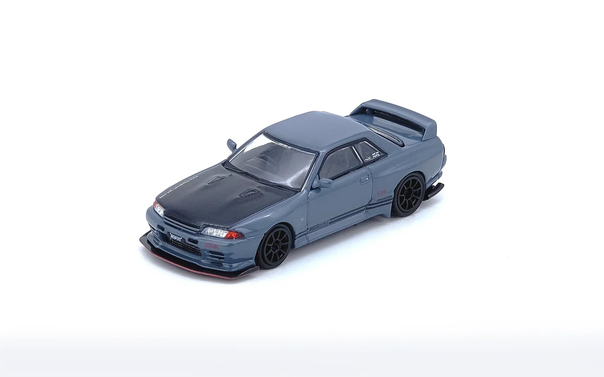 Premium scale diecast model car – Top Secret R32 GT-R, 1:64 Scale (Grey) Collectible