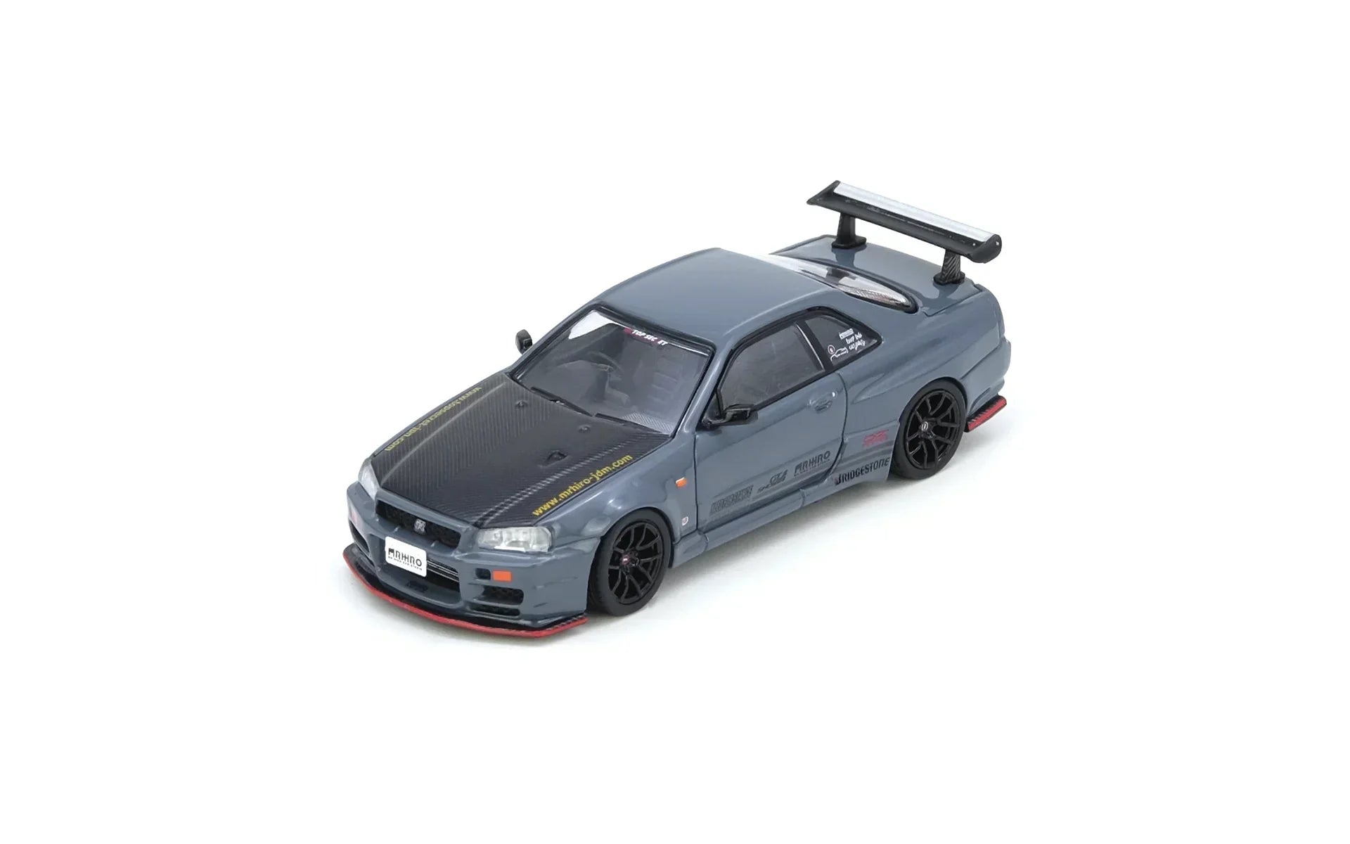 Premium scale diecast model car – Nissan Skyline GT-R R34 Top Secret GTSHOW 2025 Event Edition,1:64 Scale Collectible