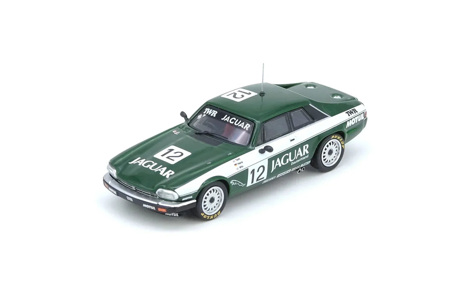 Premium scale diecast model car – Jaguar XJ-S #12 TWR Racing ETCC Spa-Francorchamps 1984 Winner, 1:64 Scale Collectible