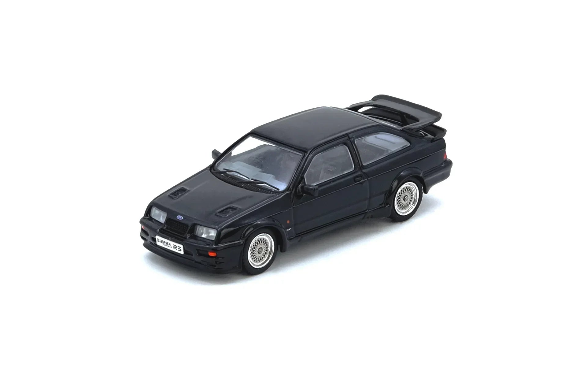Premium scale diecast model car – Ford Sierra RS500 Cosworth, 1:64 Scale (Black) Collectible