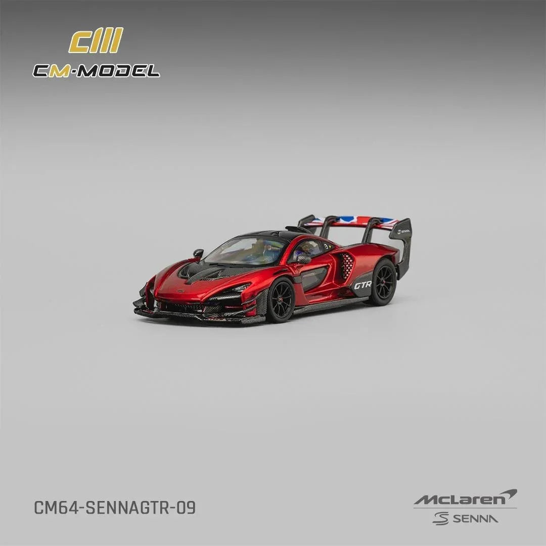 McLaren Senna GTR , 1:64 Scale (Red)