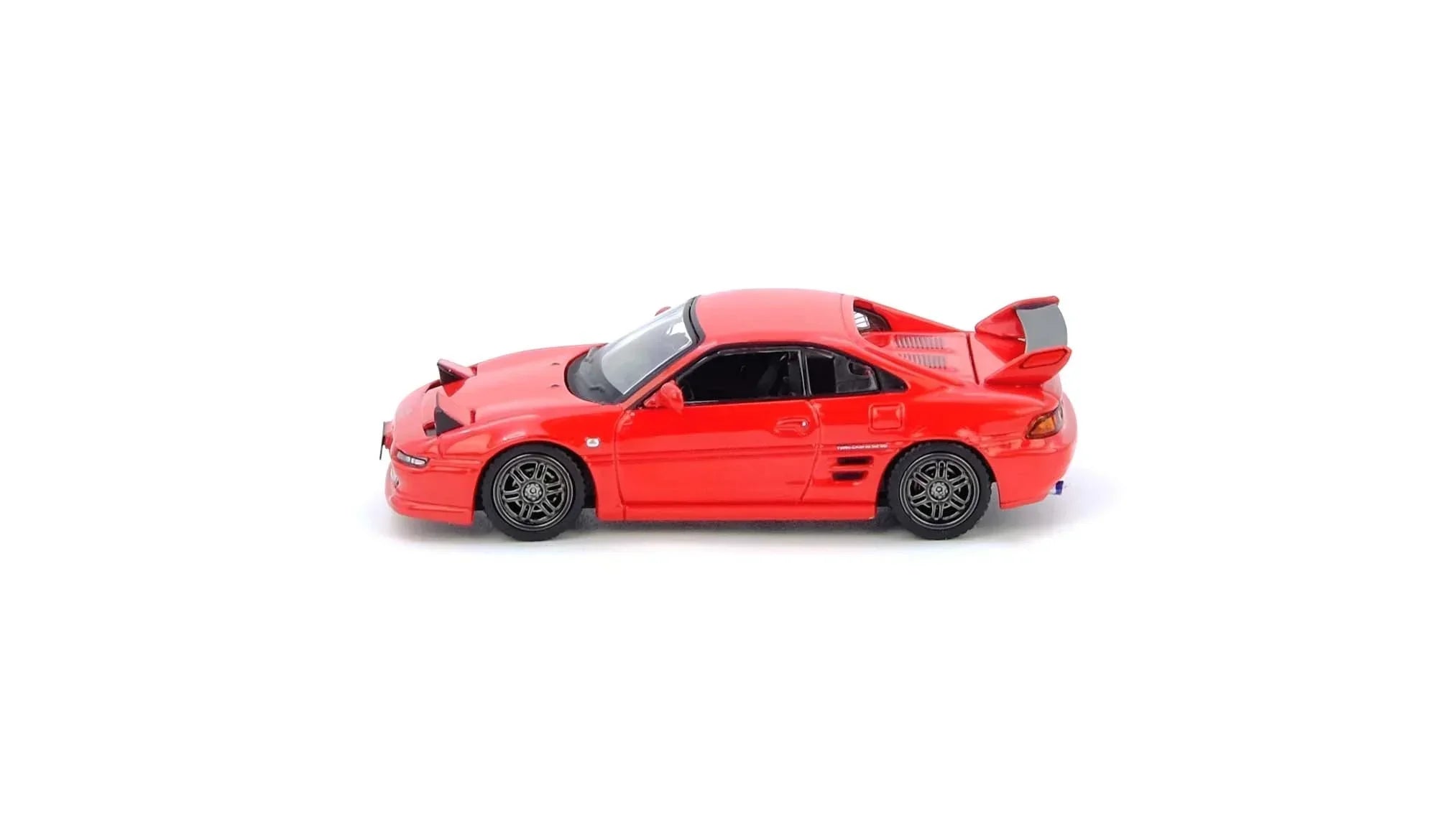 Premium scale diecast model car – Toyota MR2 (SW20), 1:64 Scale (Red) Collectible