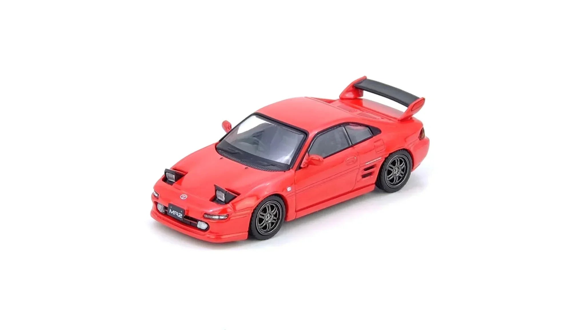 Premium scale diecast model car – Toyota MR2 (SW20), 1:64 Scale (Red) Collectible