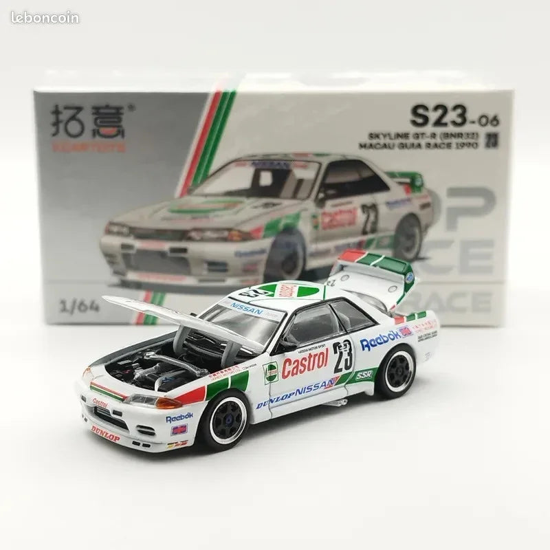 Skyline GT-R (BNR32) Macau Guia Race 1990 #23, 1:64 Scale
