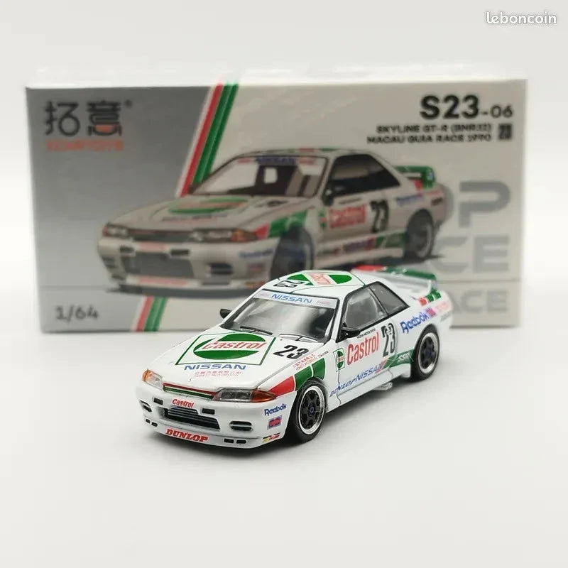 Skyline GT-R (BNR32) Macau Guia Race 1990 #23, 1:64 Scale