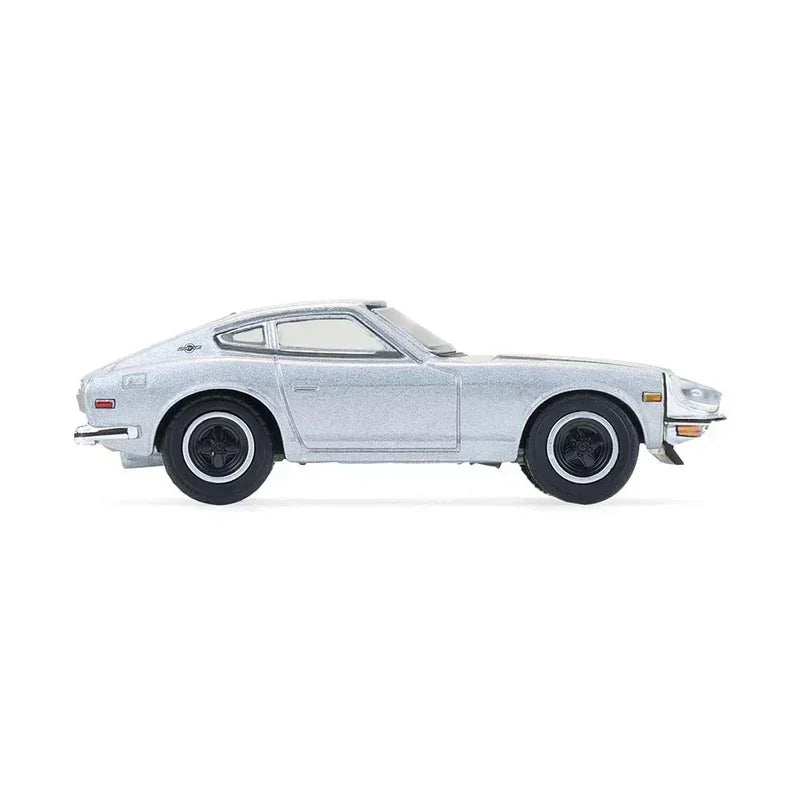 Premium scale diecast model car – Datsun 240Z Barrett-Jackson 1970, 1:64 Scale (Grey) Collectible