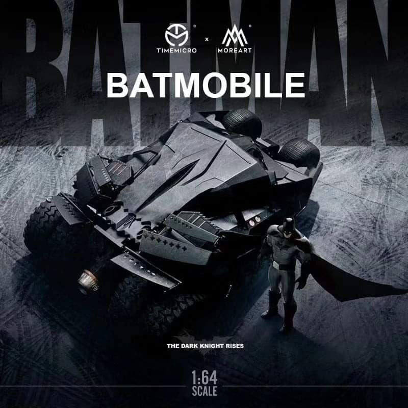*PRE-ORDER* Batman Batmobile Tumbler with Figure, 1:64 Scale