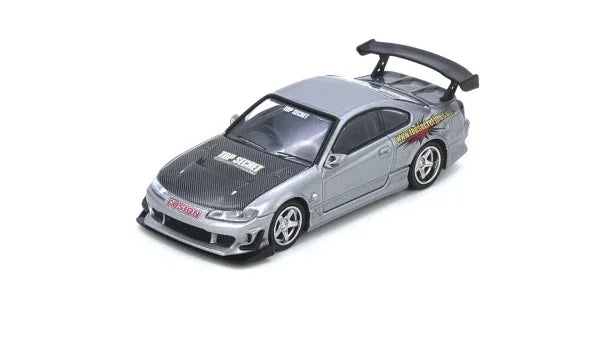 Premium scale diecast model car – *PRE-ORDER* Top Secret Silvia S15, 1:64 Scale Collectible
