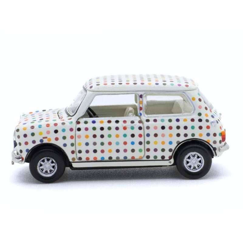Premium scale diecast model car – Mini Cooper Mk 1 Colour Dot, 1:50 Scale Collectible