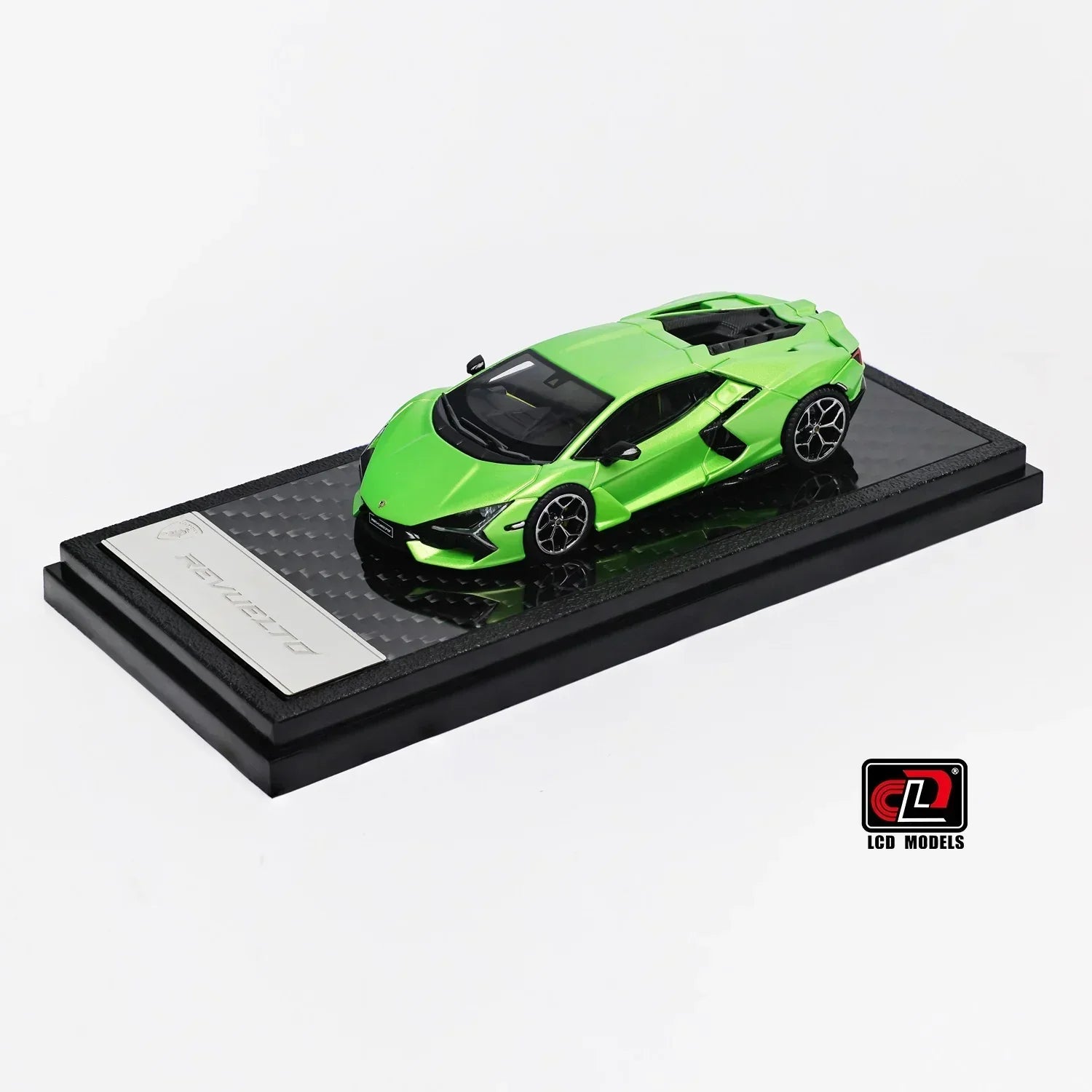 Premium scale diecast model car – Lamborghini Revuelto Shanghai Toy Fair Special Package 2025 (Apple Green) Collectible