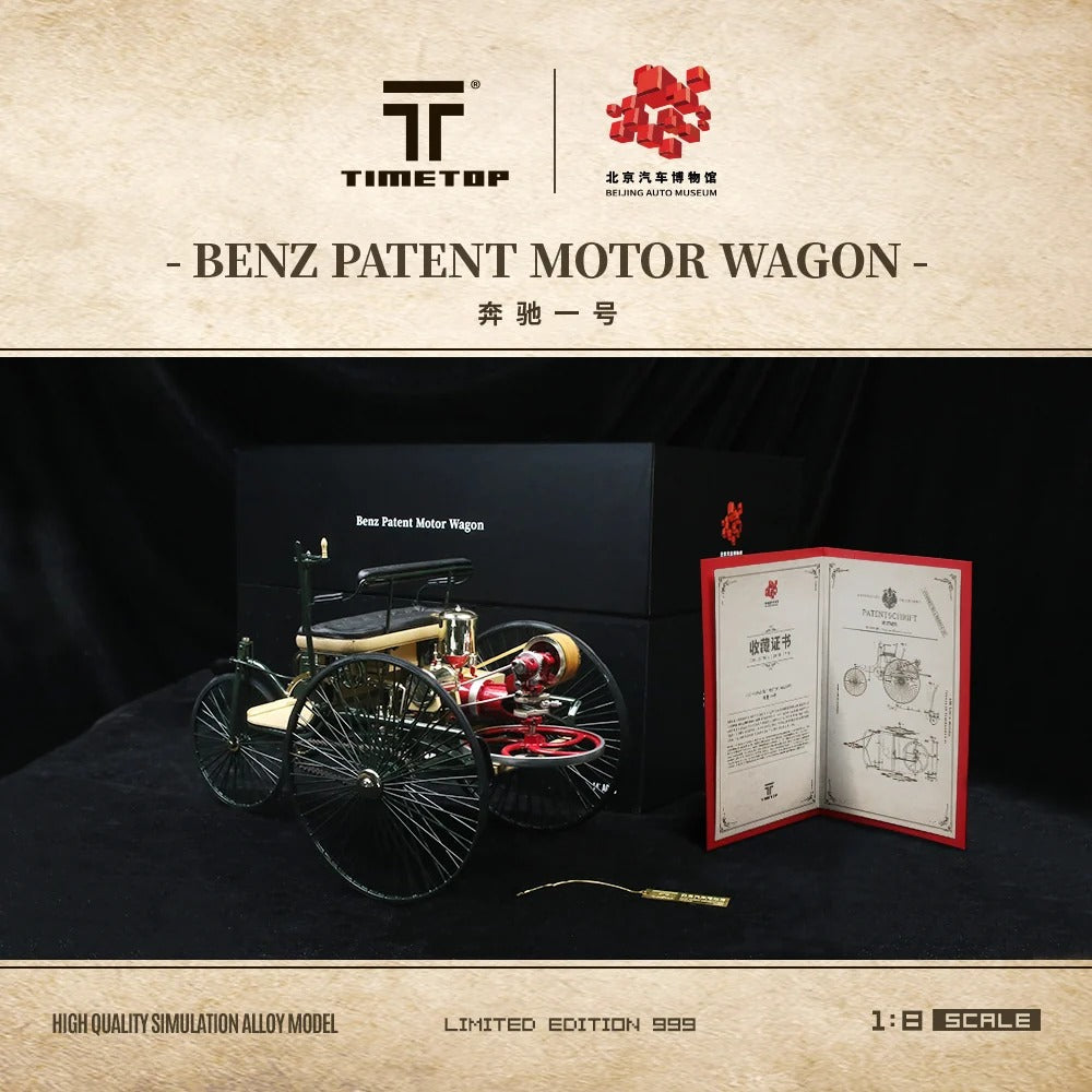 *PRE-ORDER* Time Micro Mercedes-Benz No. 1, 1:8 Scale