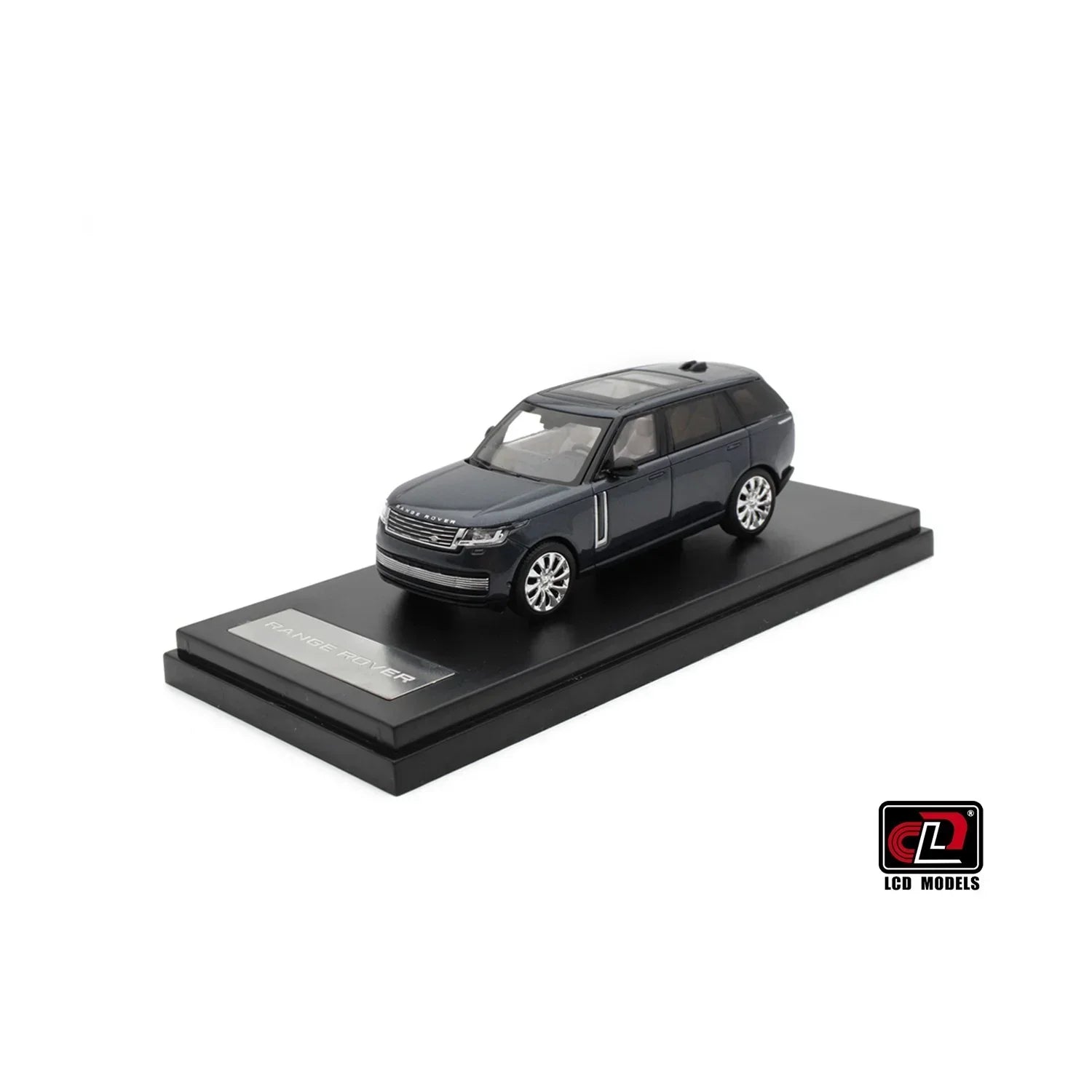 Premium scale diecast model car – Land Rover Range Rover, 1:64 Scale (Blue) Collectible