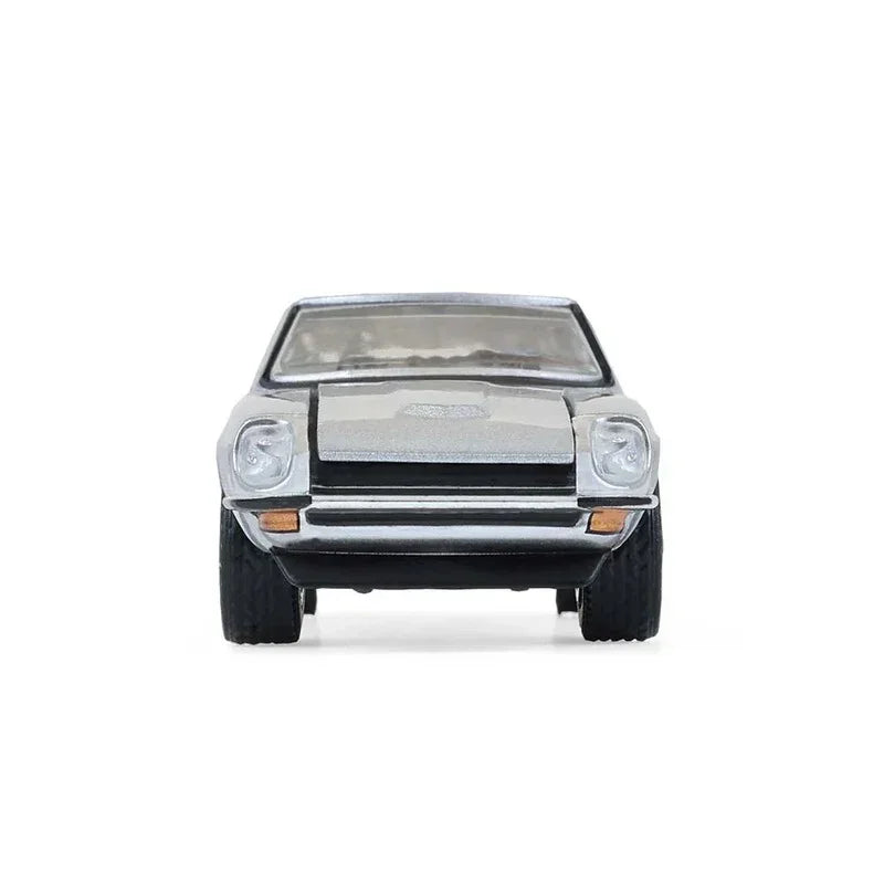 Premium scale diecast model car – Datsun 240Z Barrett-Jackson 1970, 1:64 Scale (Grey) Collectible