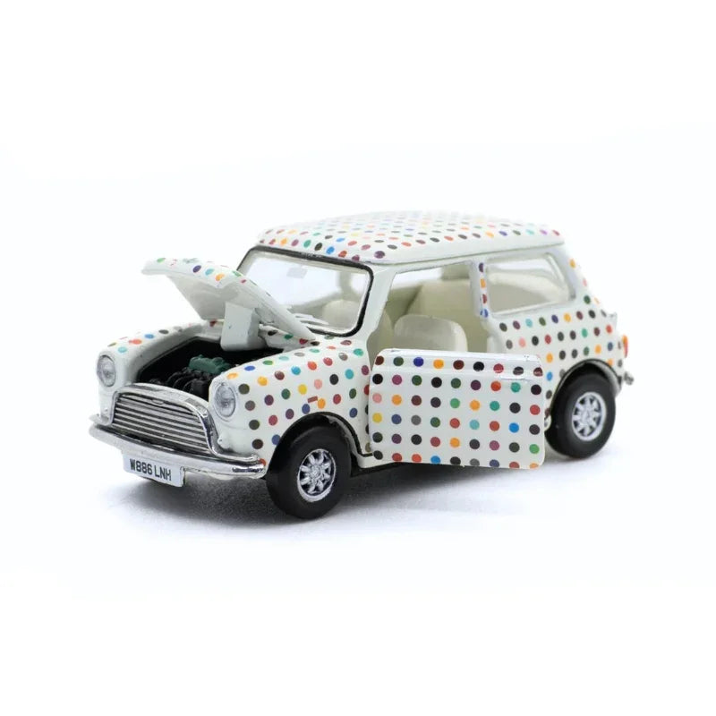Premium scale diecast model car – Mini Cooper Mk 1 Colour Dot, 1:50 Scale Collectible