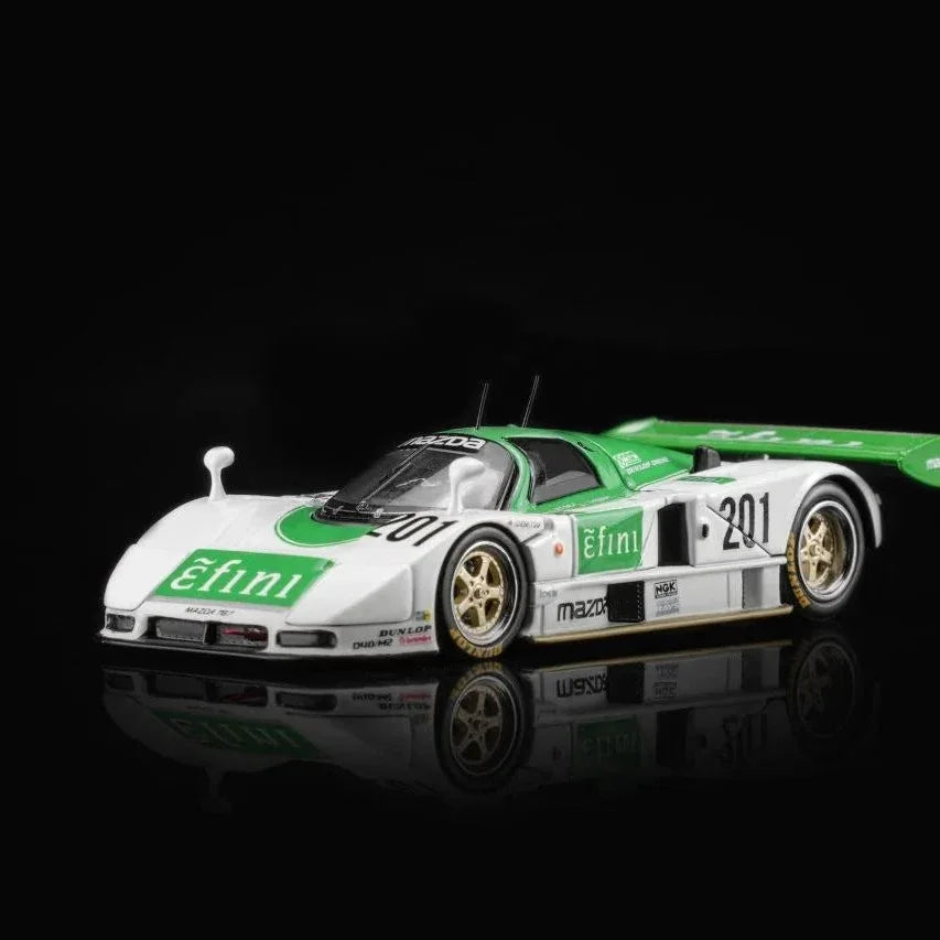 Premium scale diecast model car – *PRE-ORDER* Mazda 787B #201 Racing Livery, 1:64 Scale Collectible