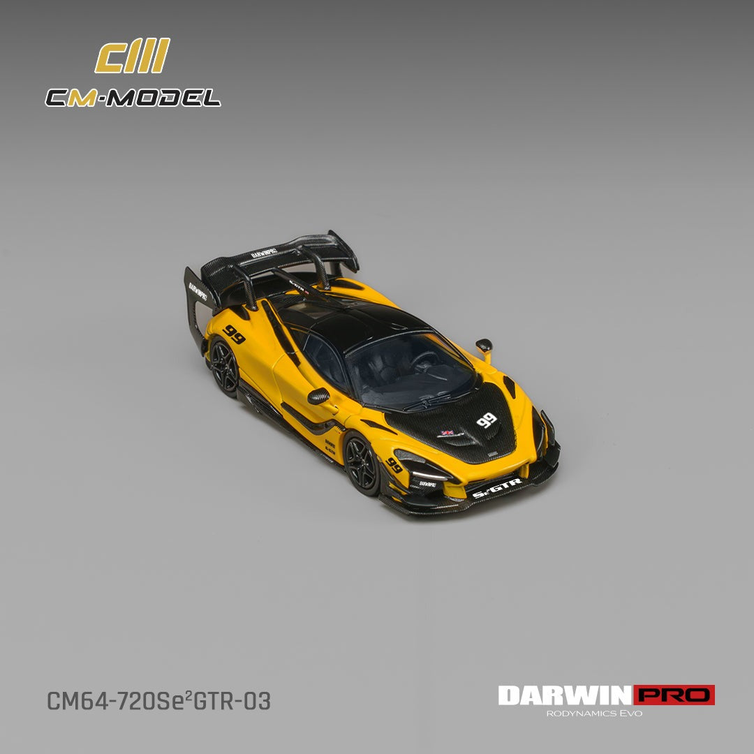 *PRE-ORDER* DarwinPRO 720SE² GTR – Pearlie Yellow #99, 1:64 Scale