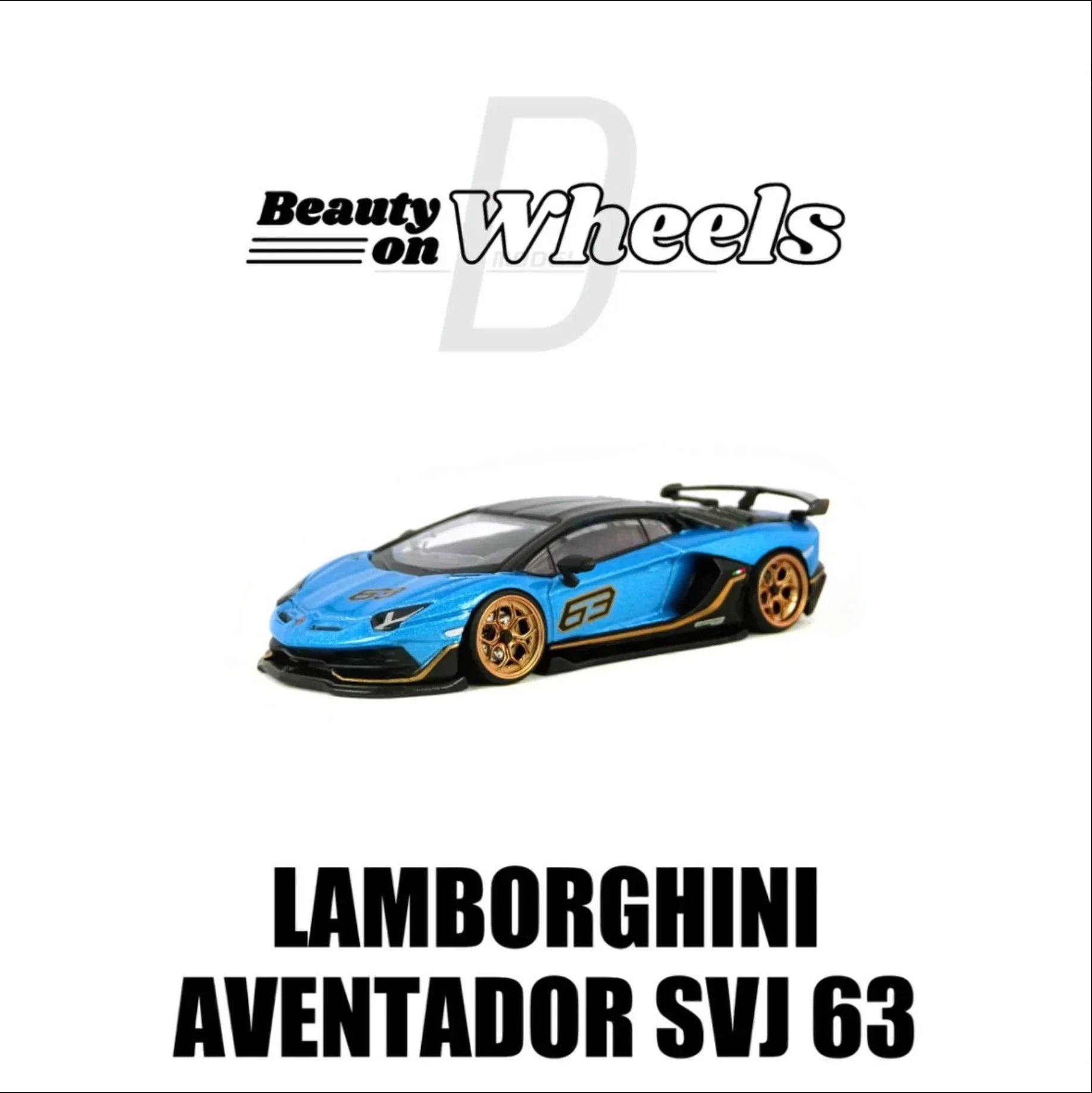 Premium scale diecast model car – Lamborghini Avantador SVJ 63, 1:64 Scale Collectible
