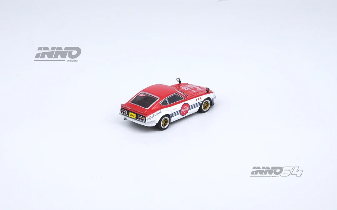 Premium scale diecast model car – Nissan Fairlady Z (S30) Coca-Cola Livery, 1:64 Scale Collectible