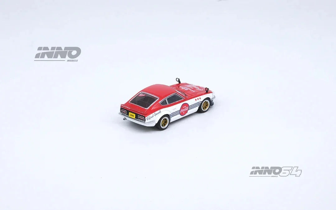 Premium scale diecast model car – Nissan Fairlady Z (S30) Coca-Cola Livery, 1:64 Scale Collectible