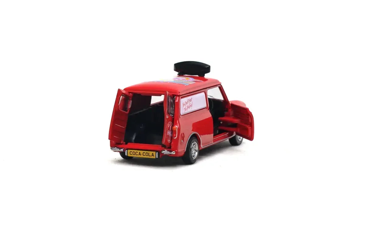 Premium scale diecast model car – Austin Mini Countryman Coca-Cola, 1:50 Scale Collectible