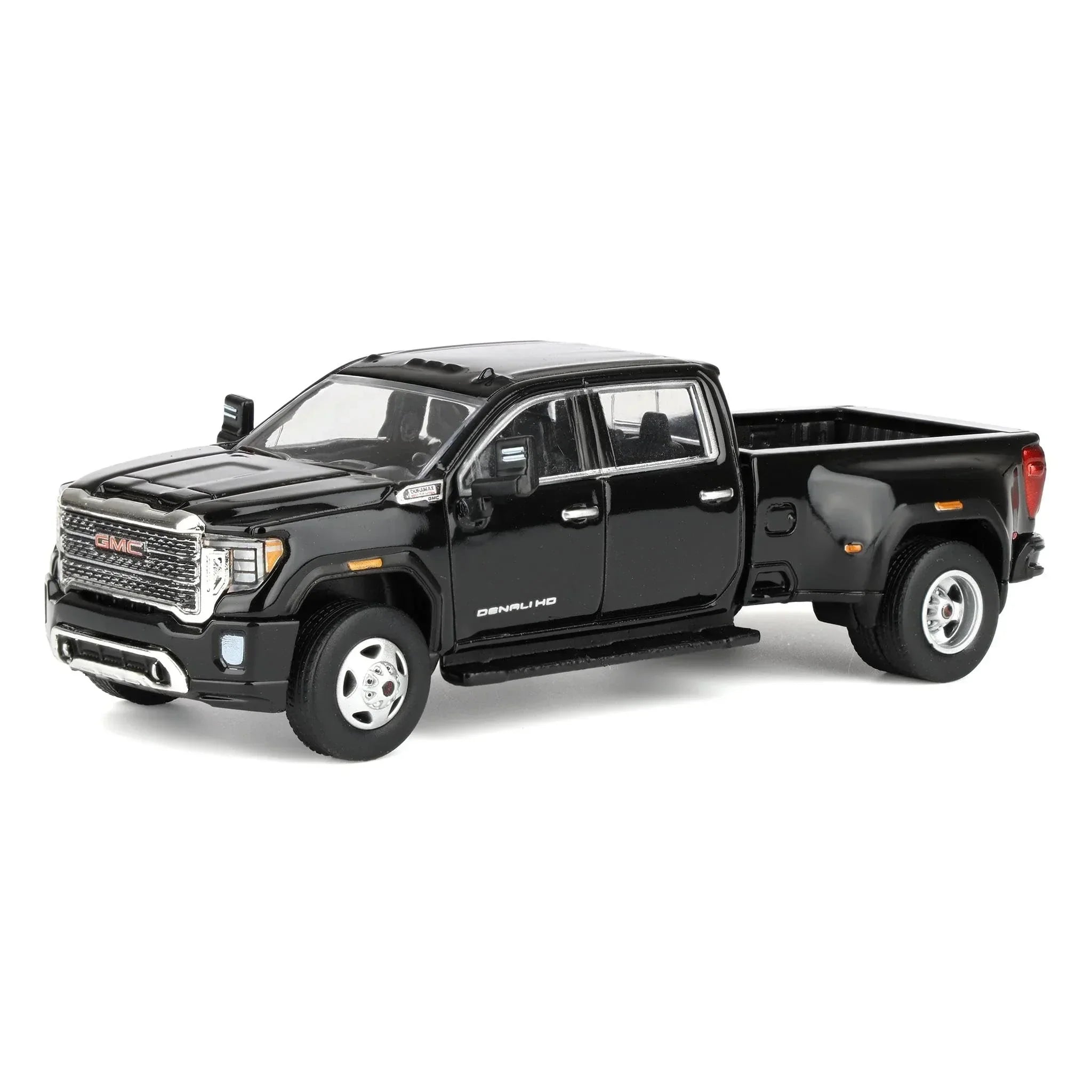 Premium scale diecast model car – GMC SIERRA 3500HD Denali 2022, 1:64 Scale (Black) Collectible