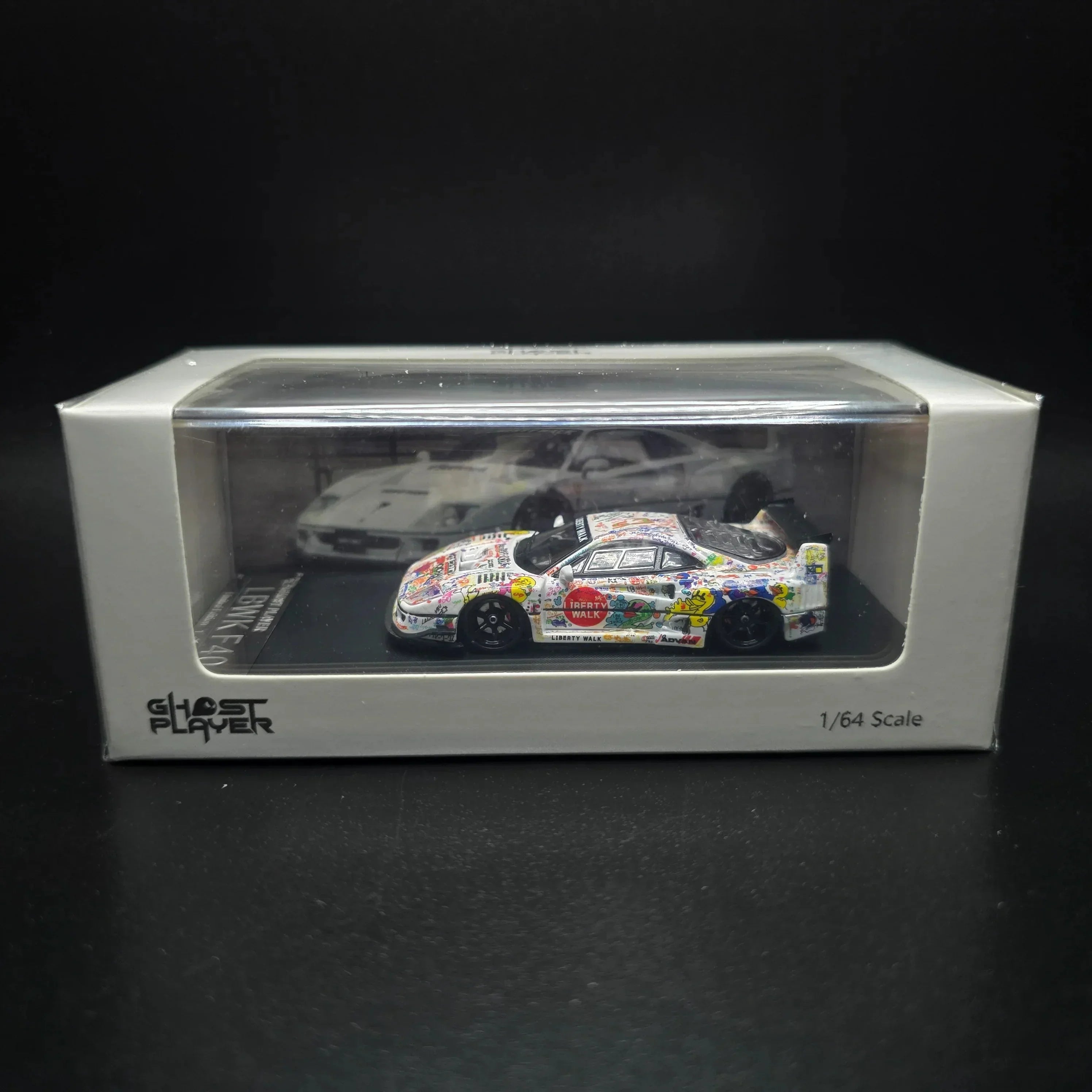 Premium scale diecast model car – LBWK F40 (Limited Edition to 499), 1:64 Scale Collectible