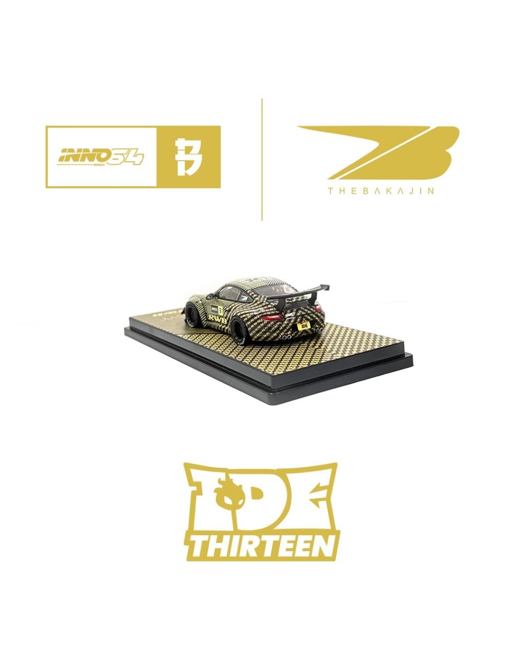 *IDE 2026* Porsche diecast RWB 997 (Limited of 3000pcs) Chance of Chase Car, 1:64 Scale